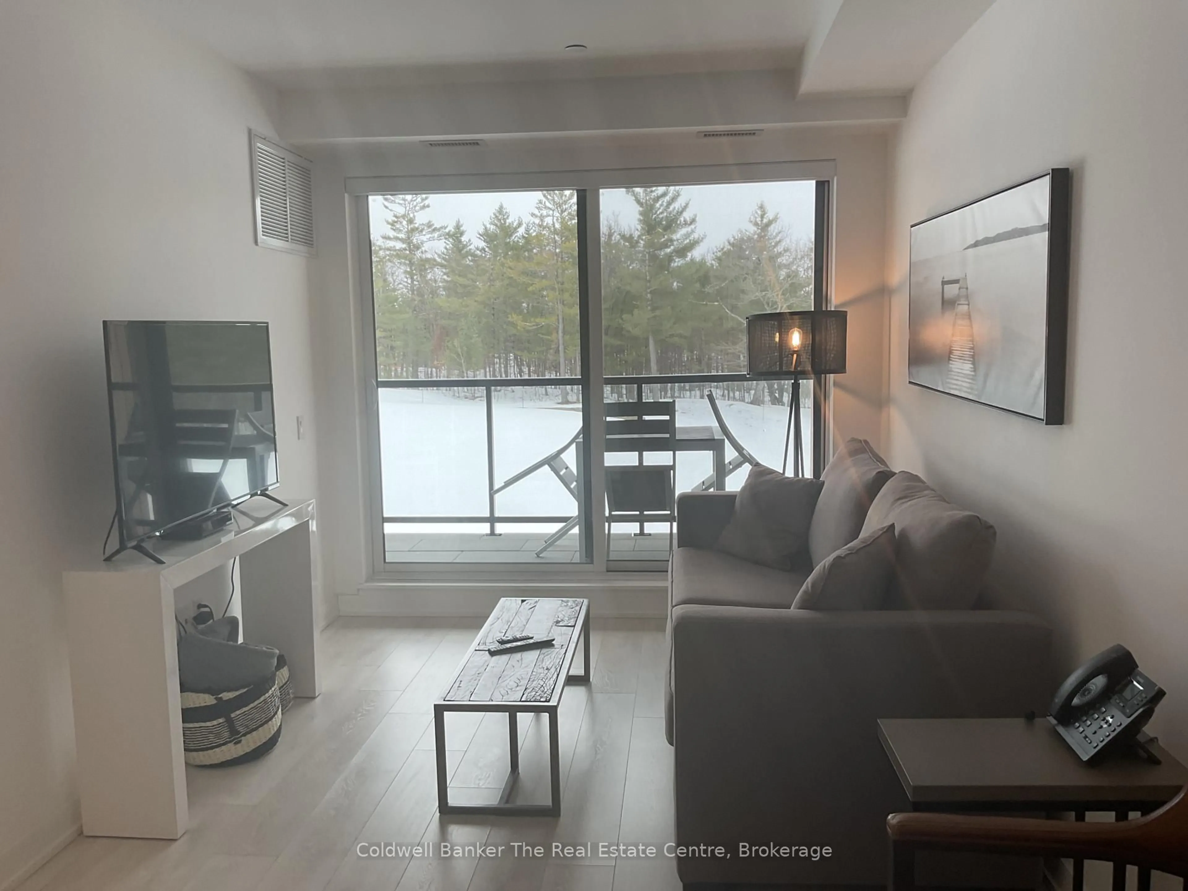 Living room with furniture, unknown for 120 Carrick Tr #305, Gravenhurst Ontario P1P 0B6