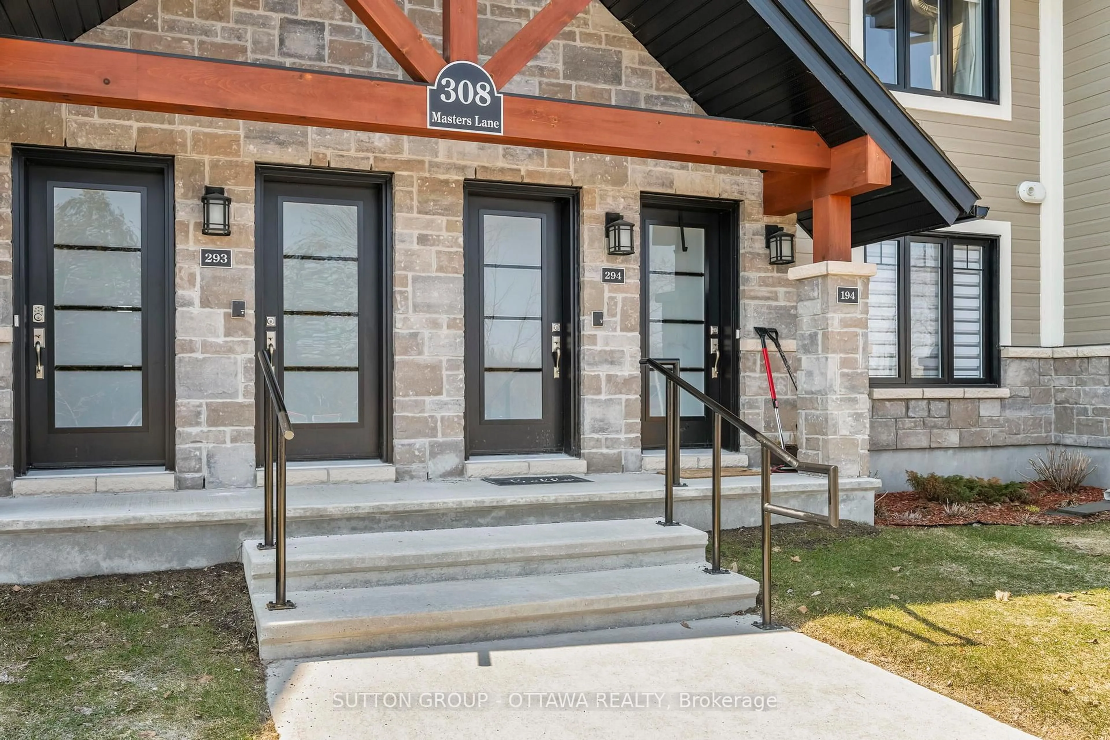 Home with brick exterior material, street for 308 Masters Lane #294, Clarence-Rockland Ontario N1A 2W1