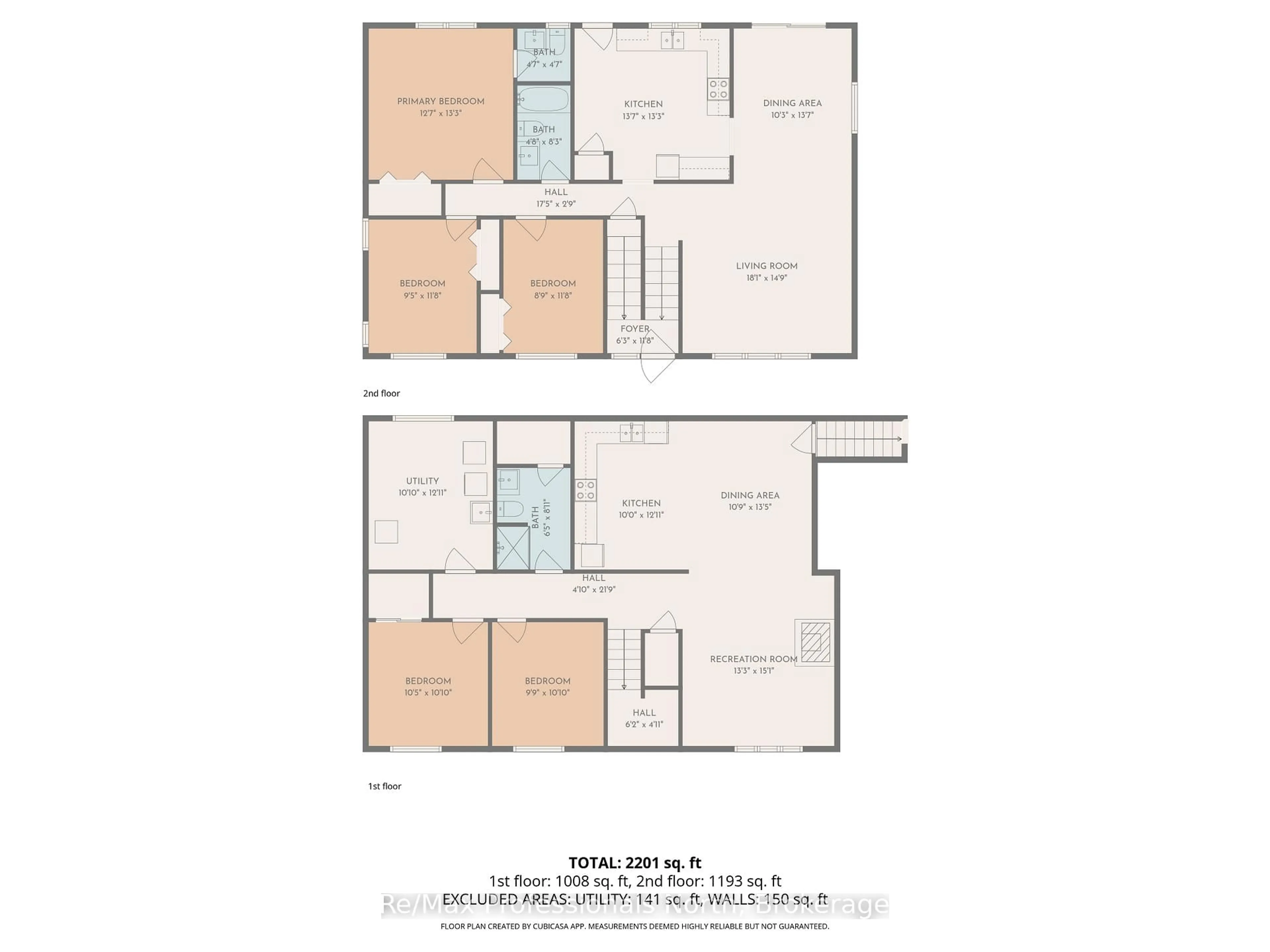 Floor plan for 455 Louise St, Gravenhurst Ontario P1P 1C7