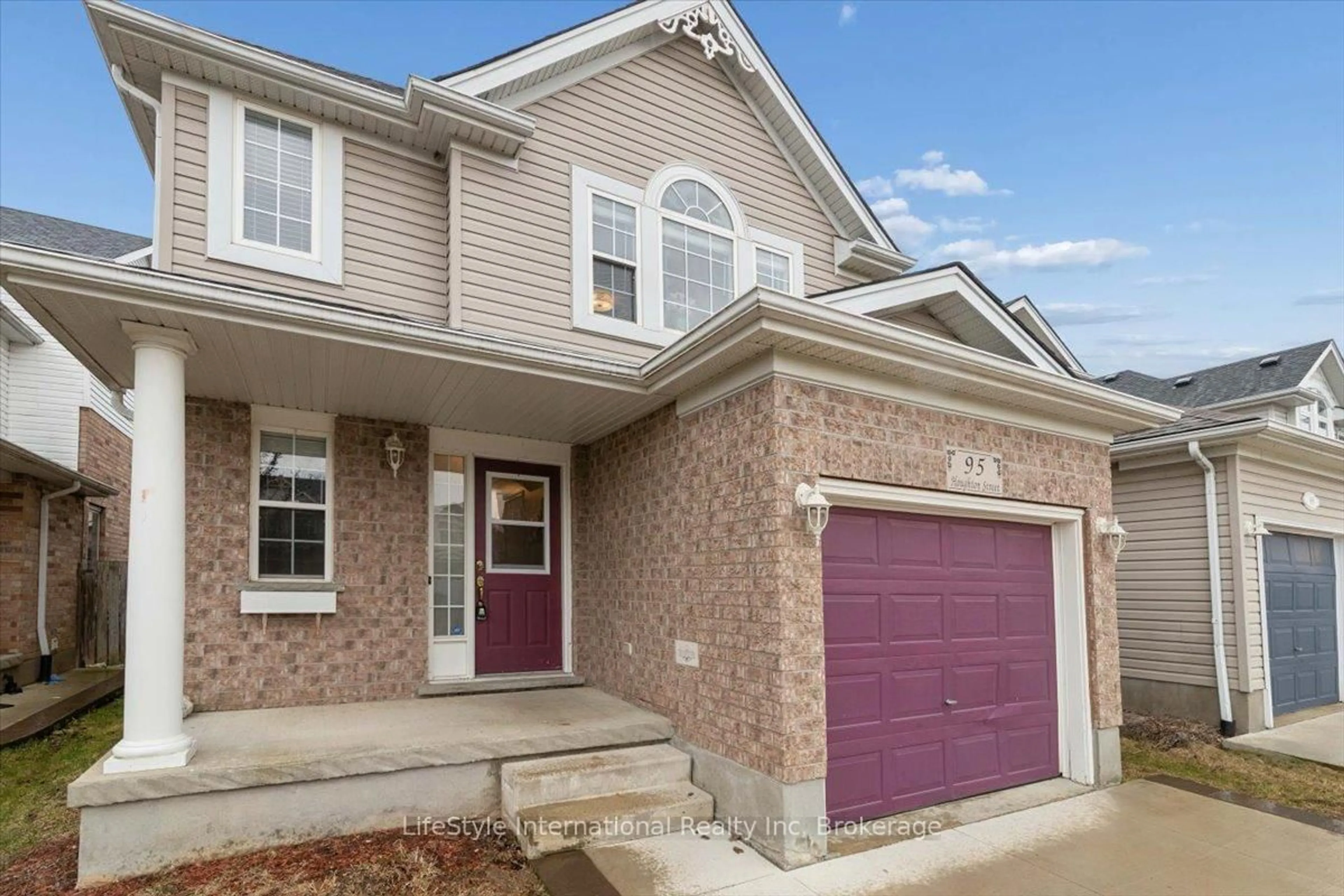 Home with brick exterior material, street for 95 Houghton St, Cambridge Ontario N3C 4L2