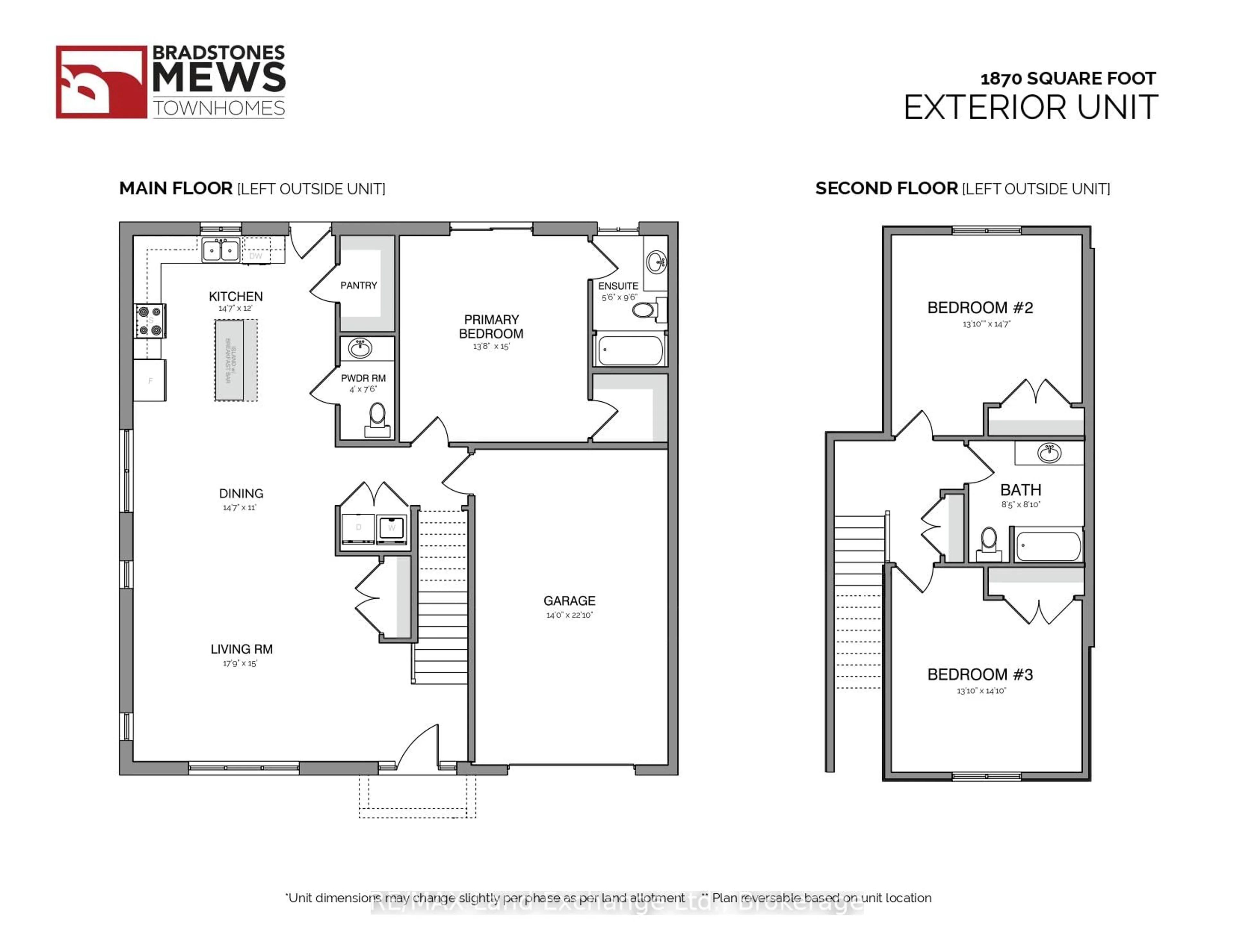 Floor plan for 8 GOLF LINKS Rd #Unit 5, Kincardine Ontario N2Z 0G1