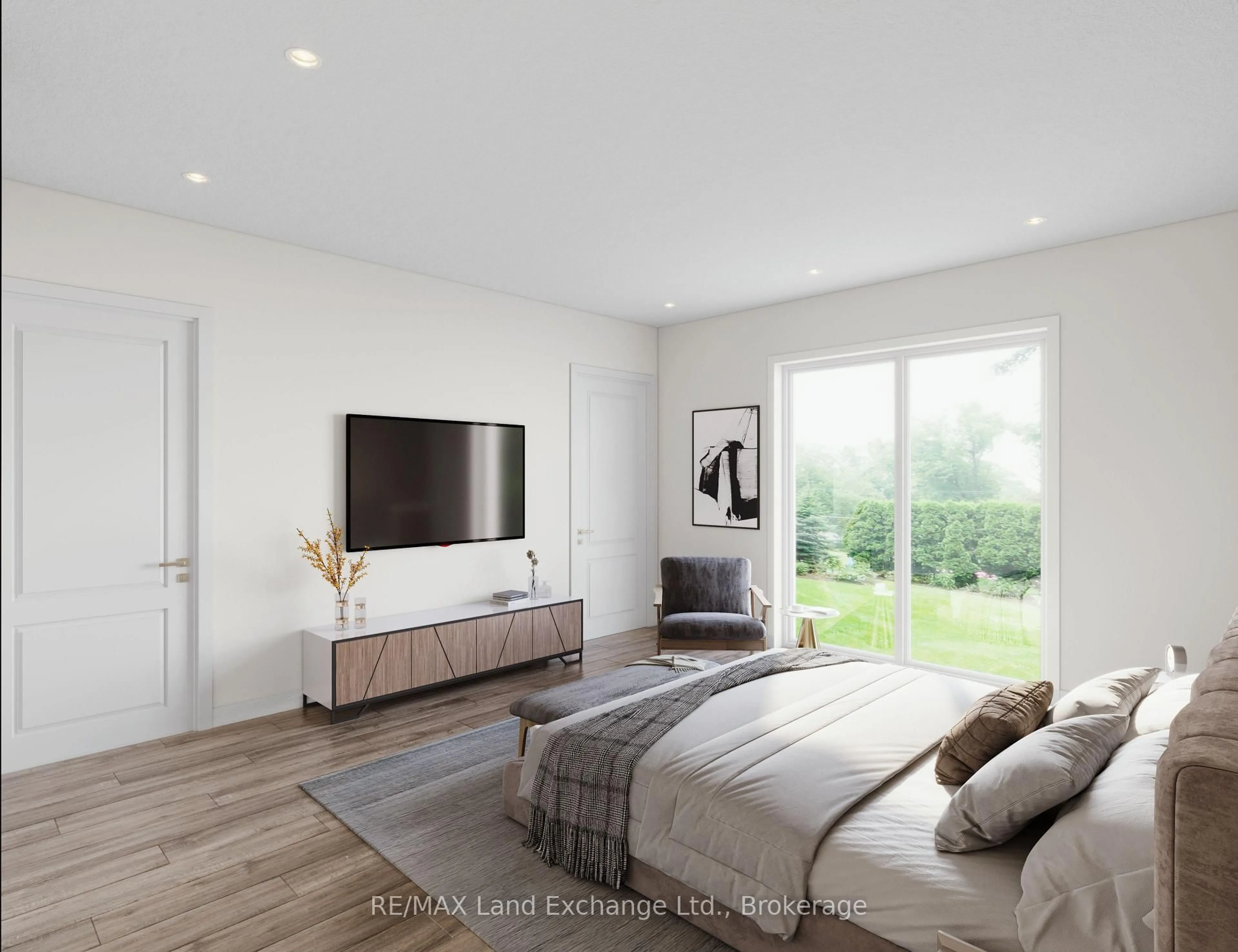 Living room with furniture, wood/laminate floor for 8 GOLF LINKS Rd #Unit 6, Kincardine Ontario N2Z 0G1