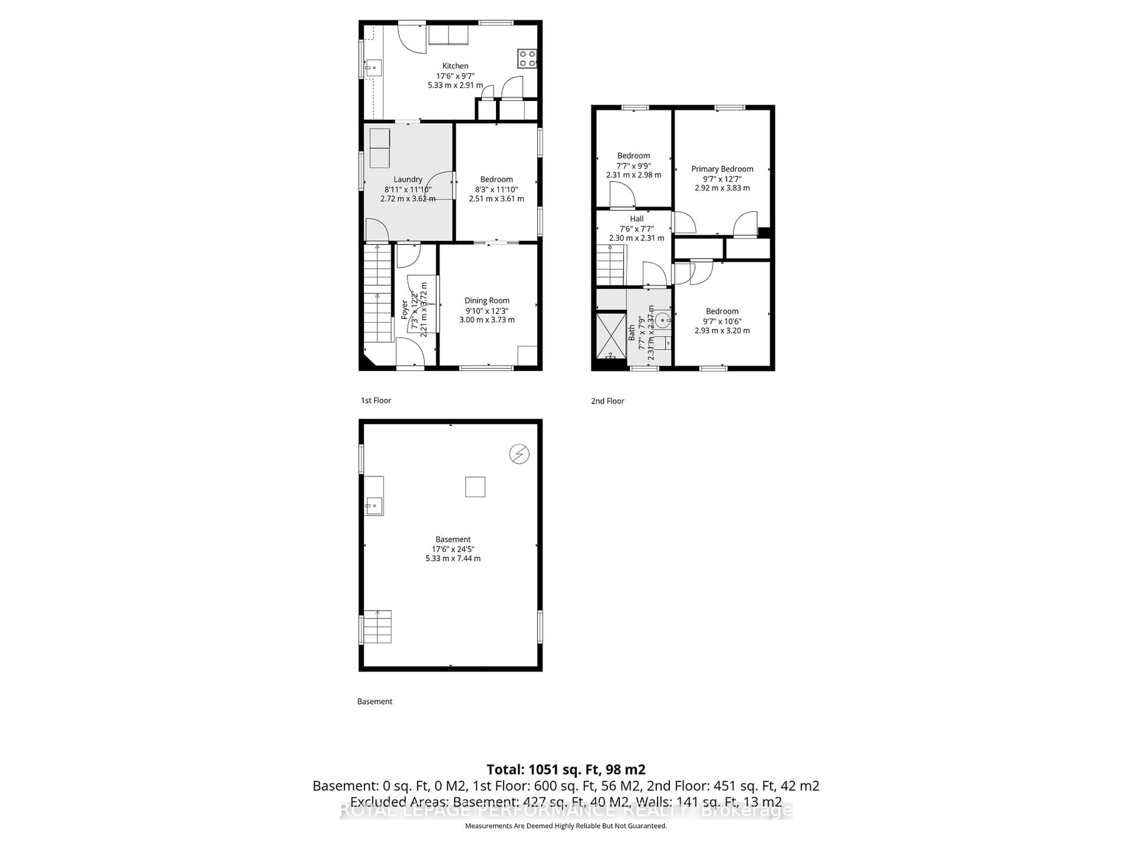 Floor plan for 227 Alice St, Cornwall Ontario K6H 4R8
