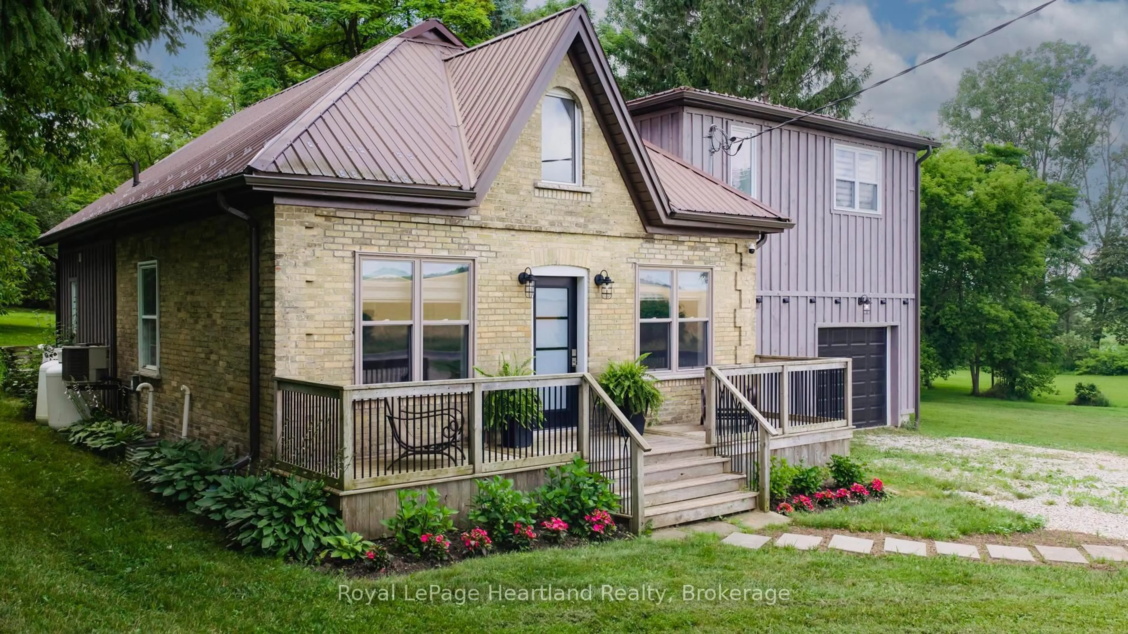 Home with brick exterior material, street for 7013 Perth Line 24, West Perth Ontario N0K 1Y0