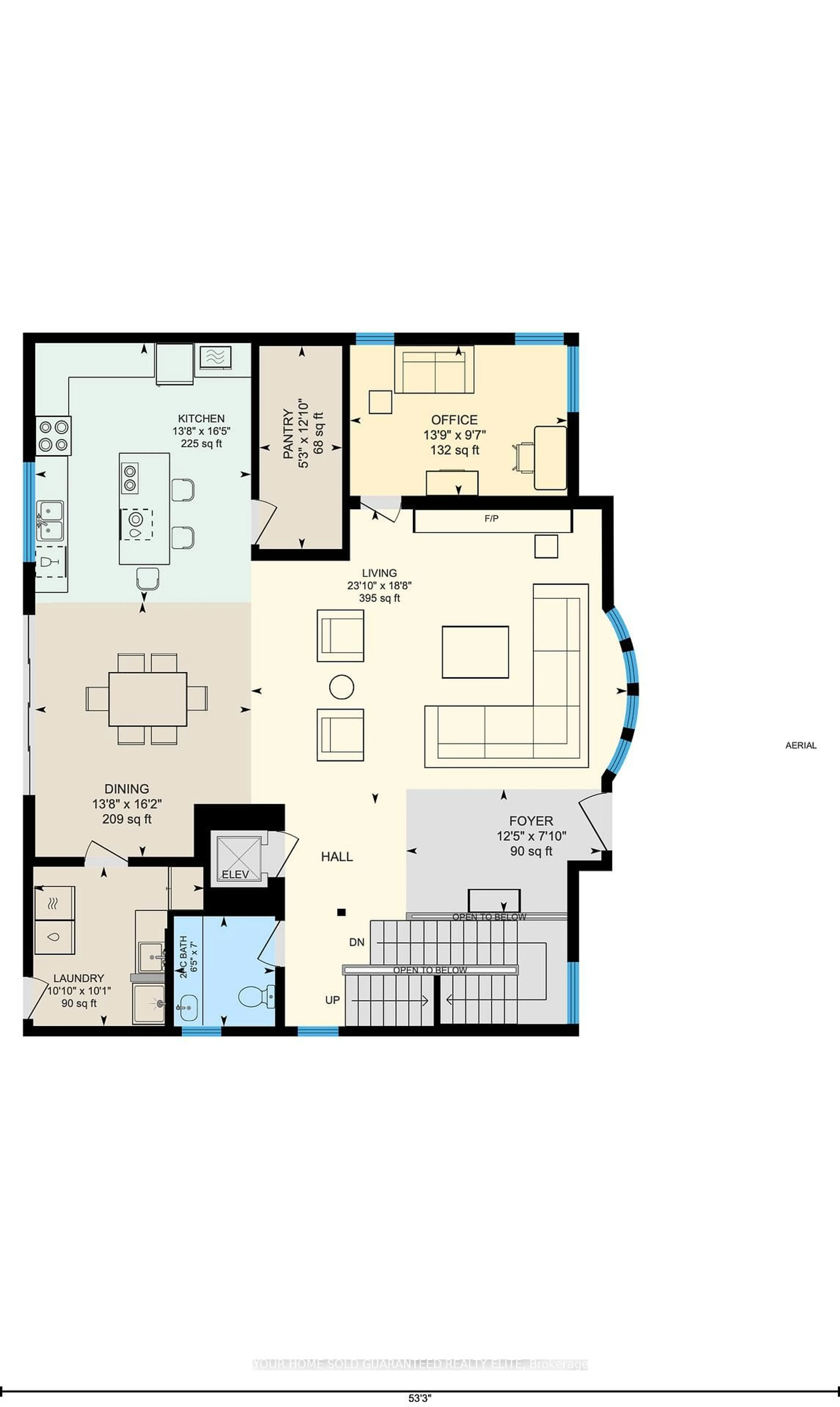 Floor plan for 237B Main St, Grimsby Ontario L3M 1S1