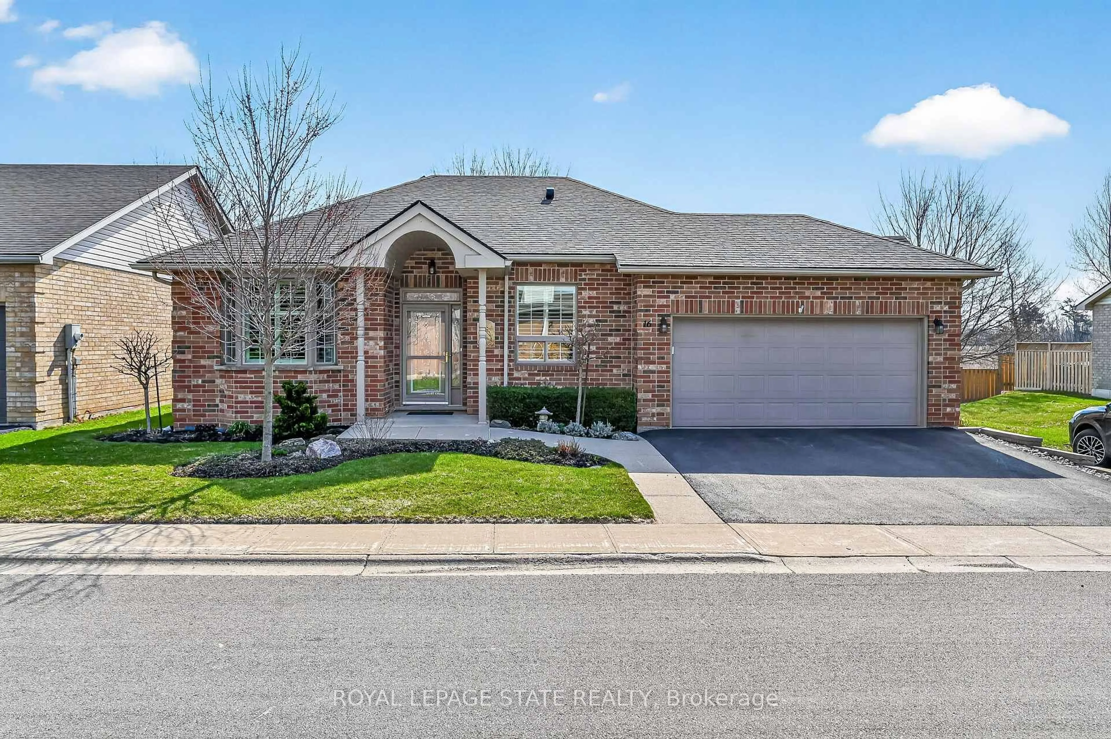 Home with brick exterior material, street for 16 Northernbreeze St #63, Hamilton Ontario L0R 1W0