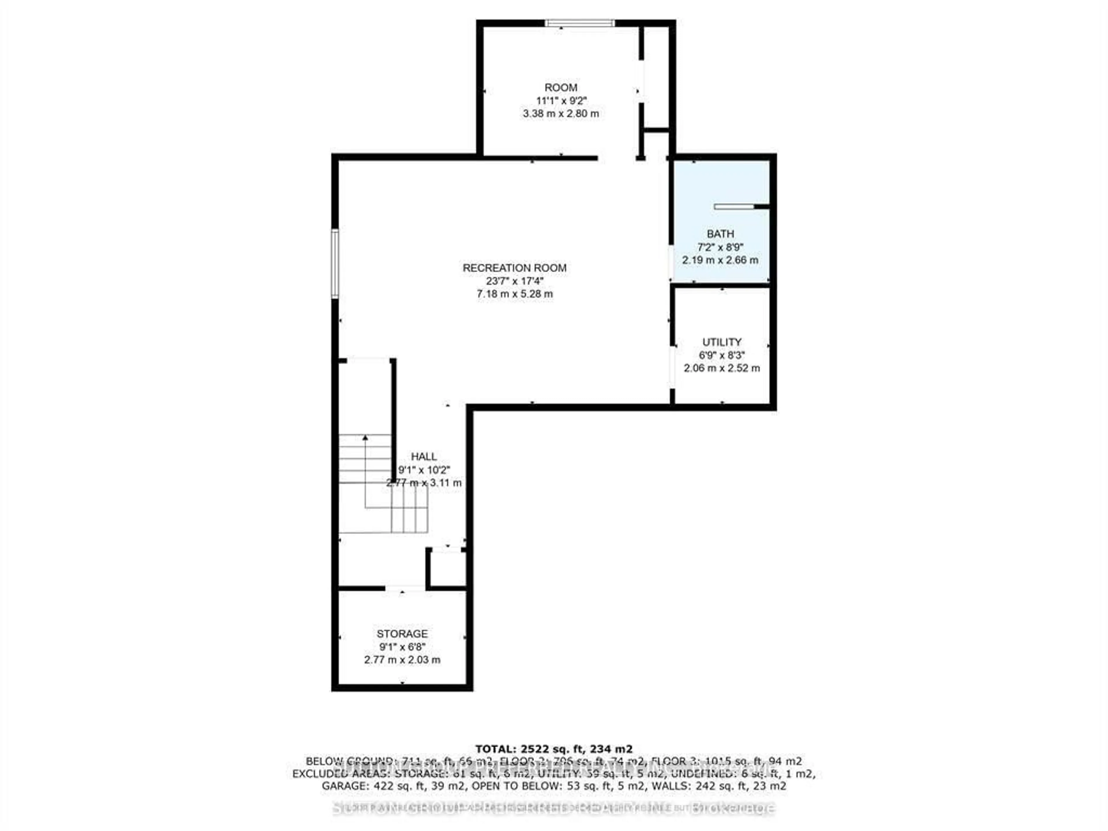 Floor plan for 21 Armstrong St, Strathroy-Caradoc Ontario N0L 1V0
