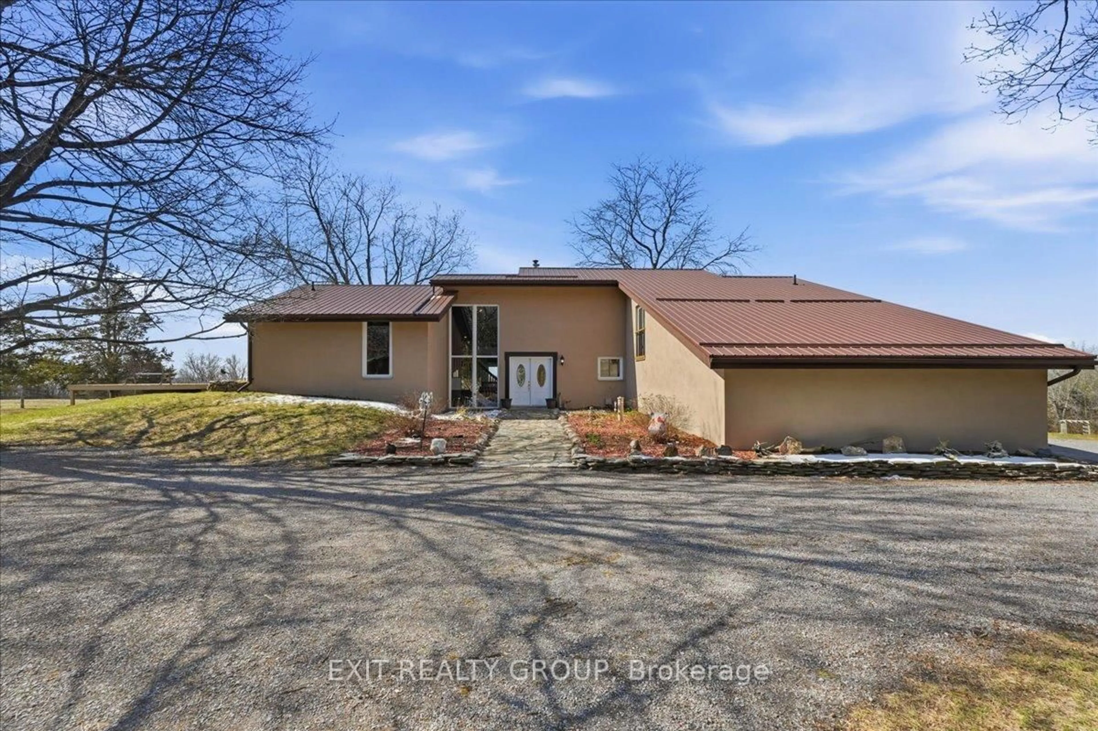 A pic from outside/outdoor area/front of a property/back of a property/a pic from drone, unknown for 401 Hearns Rd, Hastings Ontario K0K 2C0