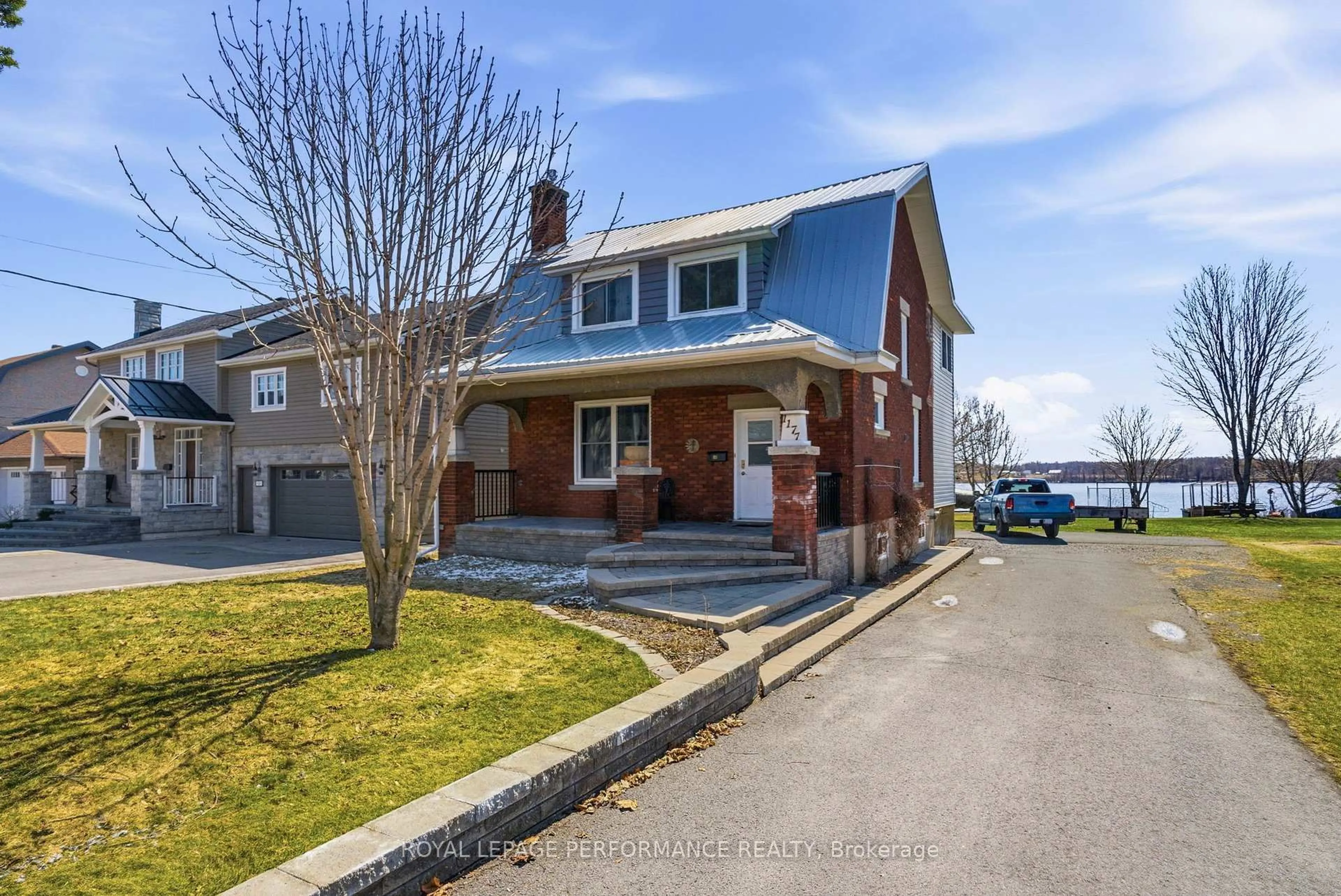 Home with brick exterior material, street for 1177 Montreal Rd, Cornwall Ontario K6H 1E3