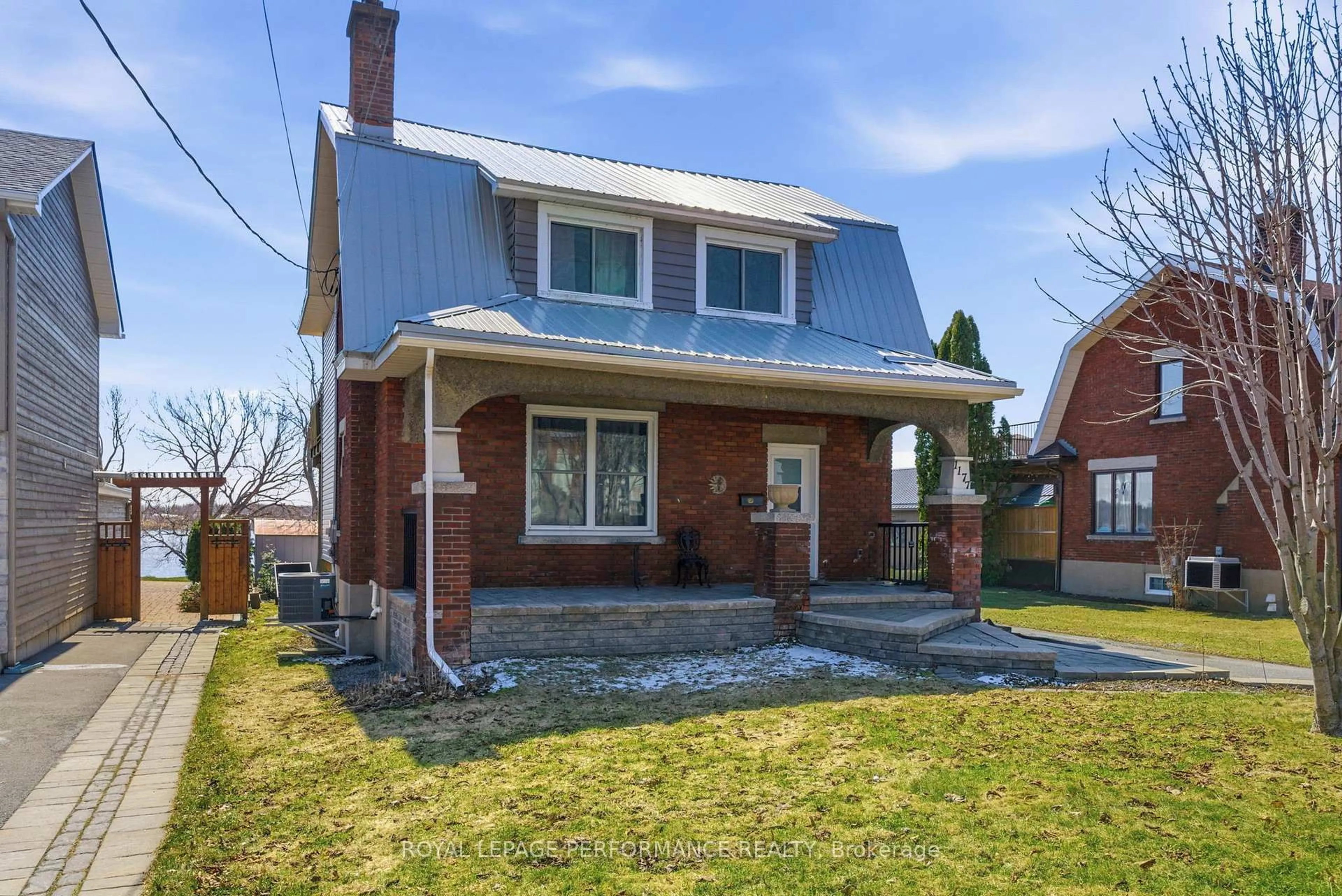 Home with brick exterior material, street for 1177 Montreal Rd, Cornwall Ontario K6H 1E3