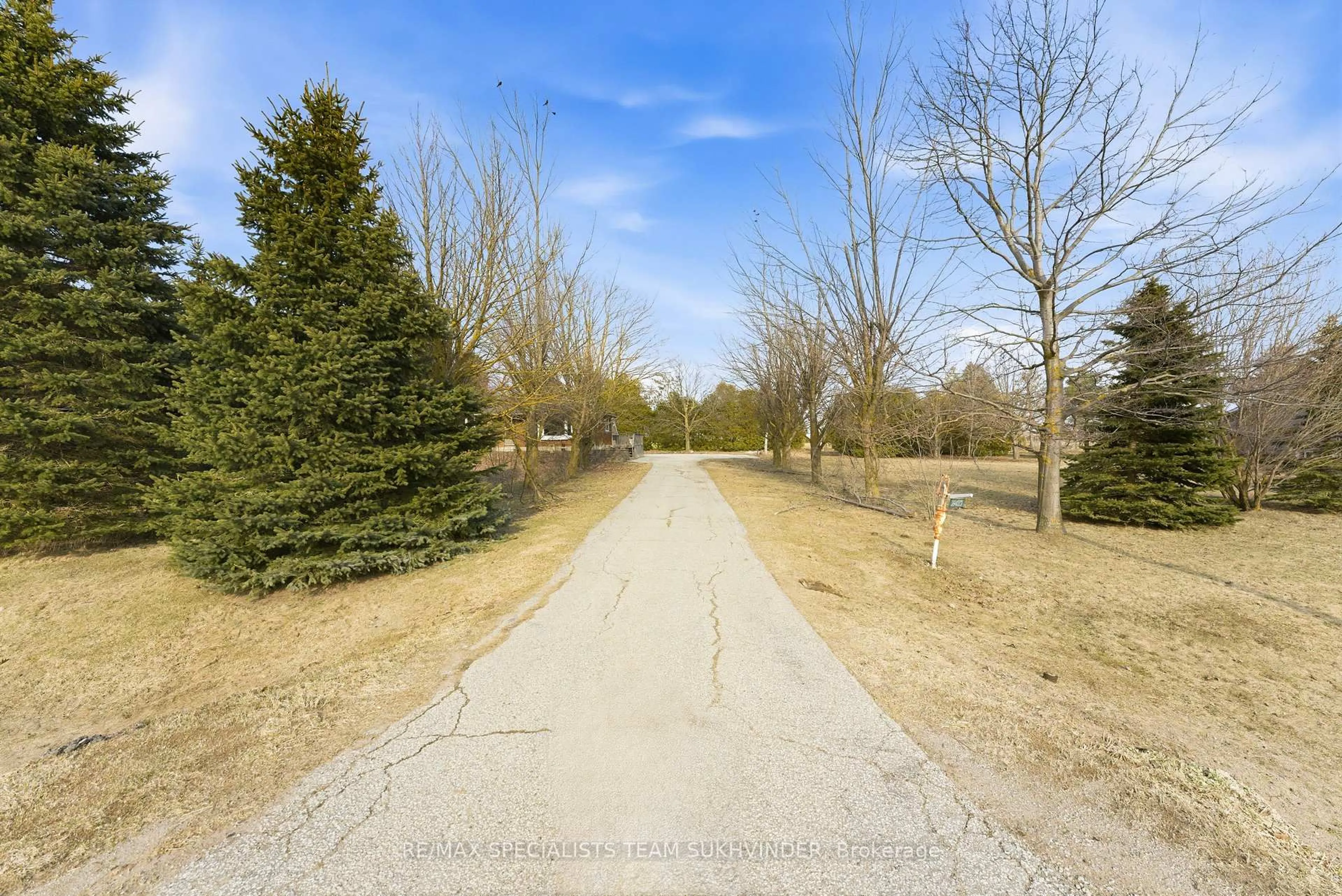 A pic from outside/outdoor area/front of a property/back of a property/a pic from drone, forest/trees view for 394073 County Road 12, Amaranth Ontario L9W 0N2