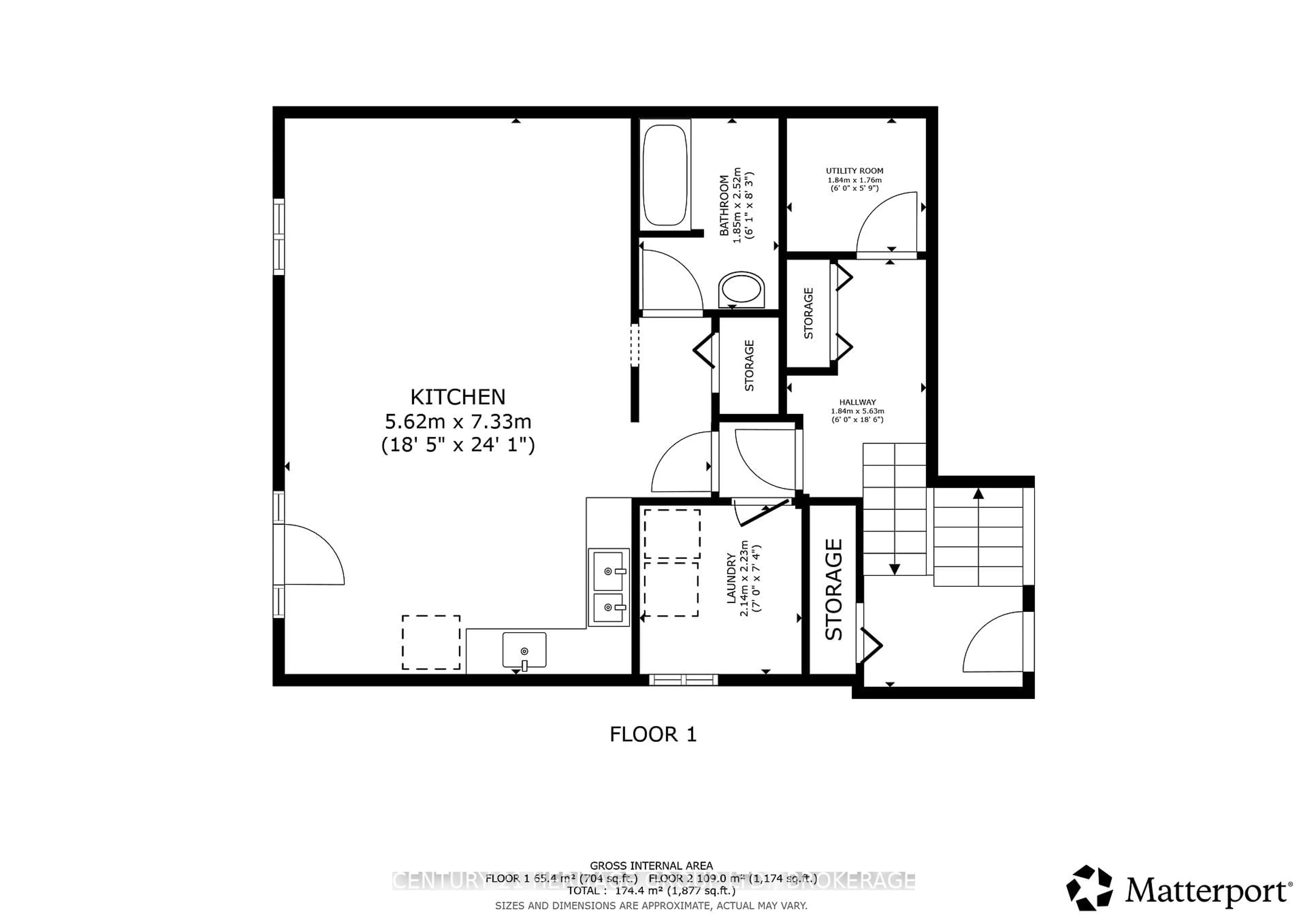 Floor plan for 654 Barnsley Cres, Kingston Ontario K7M 8X4