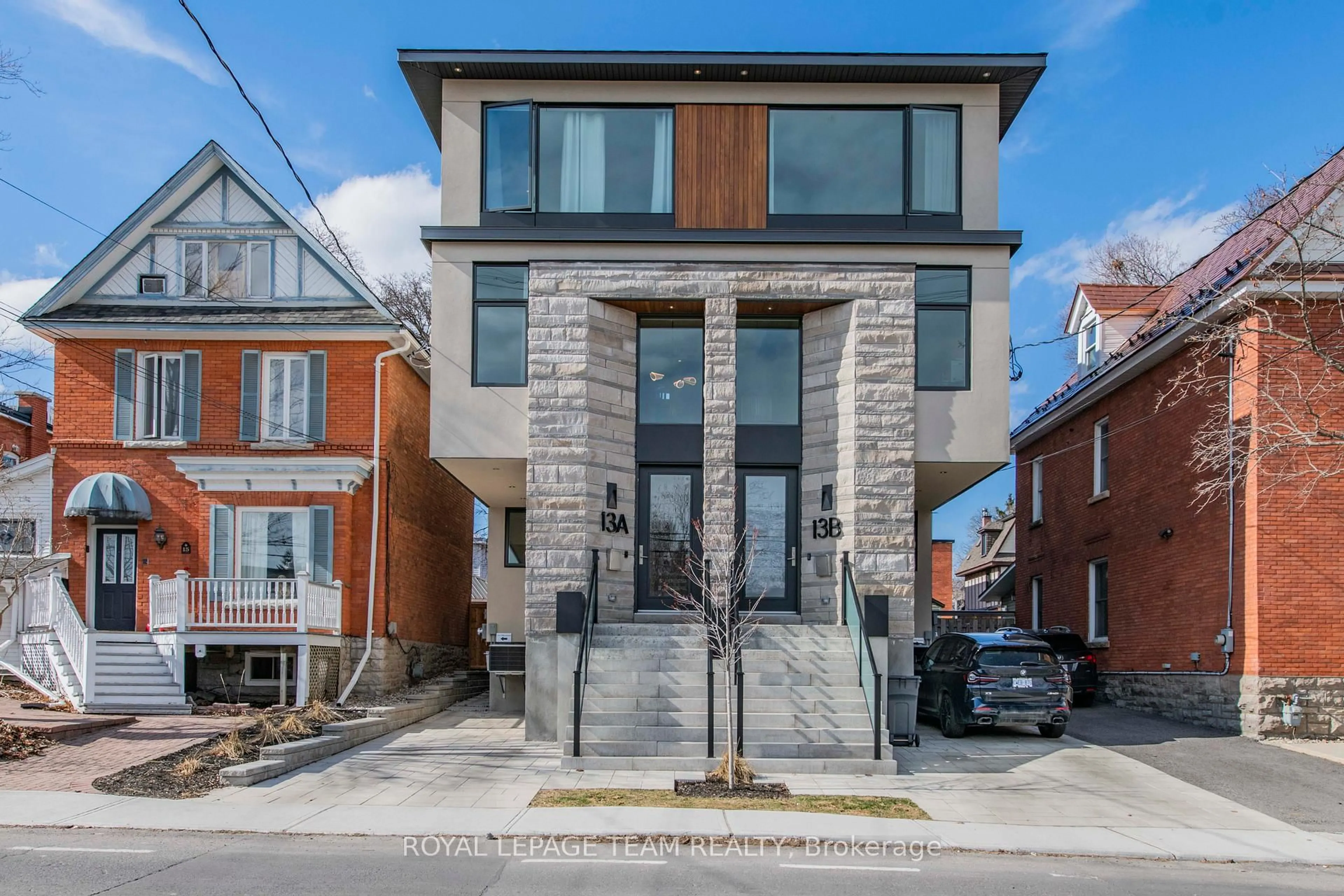 Home with brick exterior material, street for 13 FIFTH Ave #B, Ottawa Ontario K1S 2M2