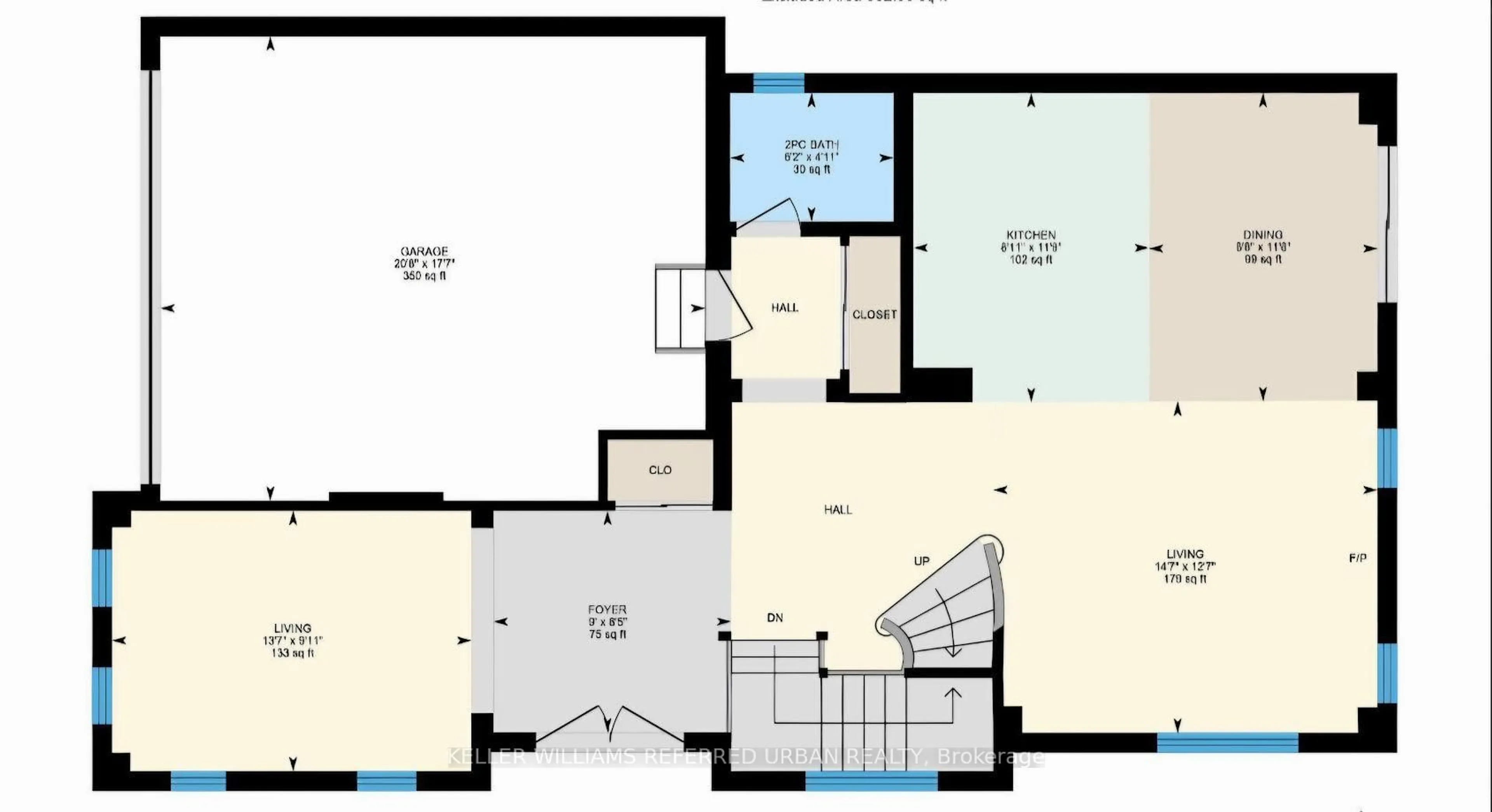 Floor plan for 14 Andover Dr, Woolwich Ontario N0B 1M0
