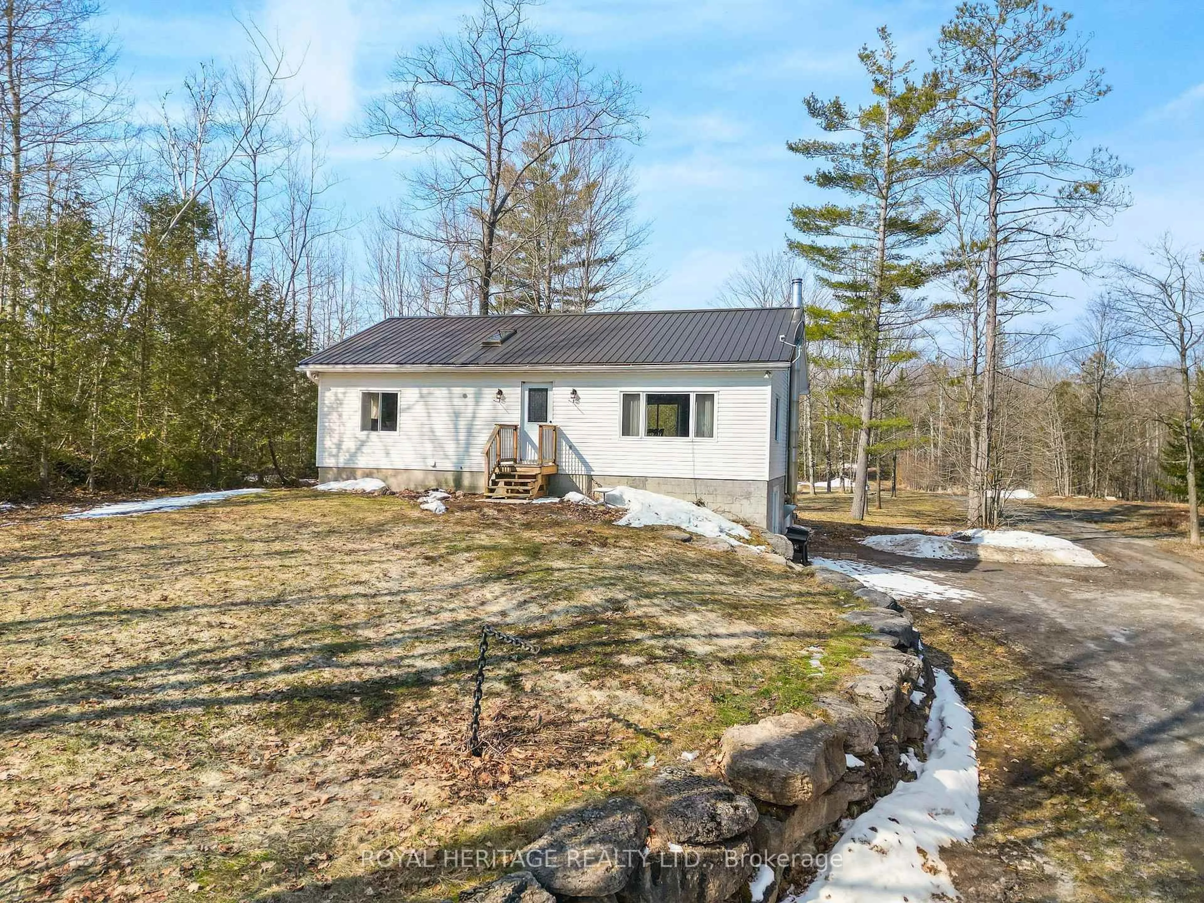 A pic from outside/outdoor area/front of a property/back of a property/a pic from drone, unknown for 1702 County Rd 40, Douro-Dummer Ontario K0L 2V0