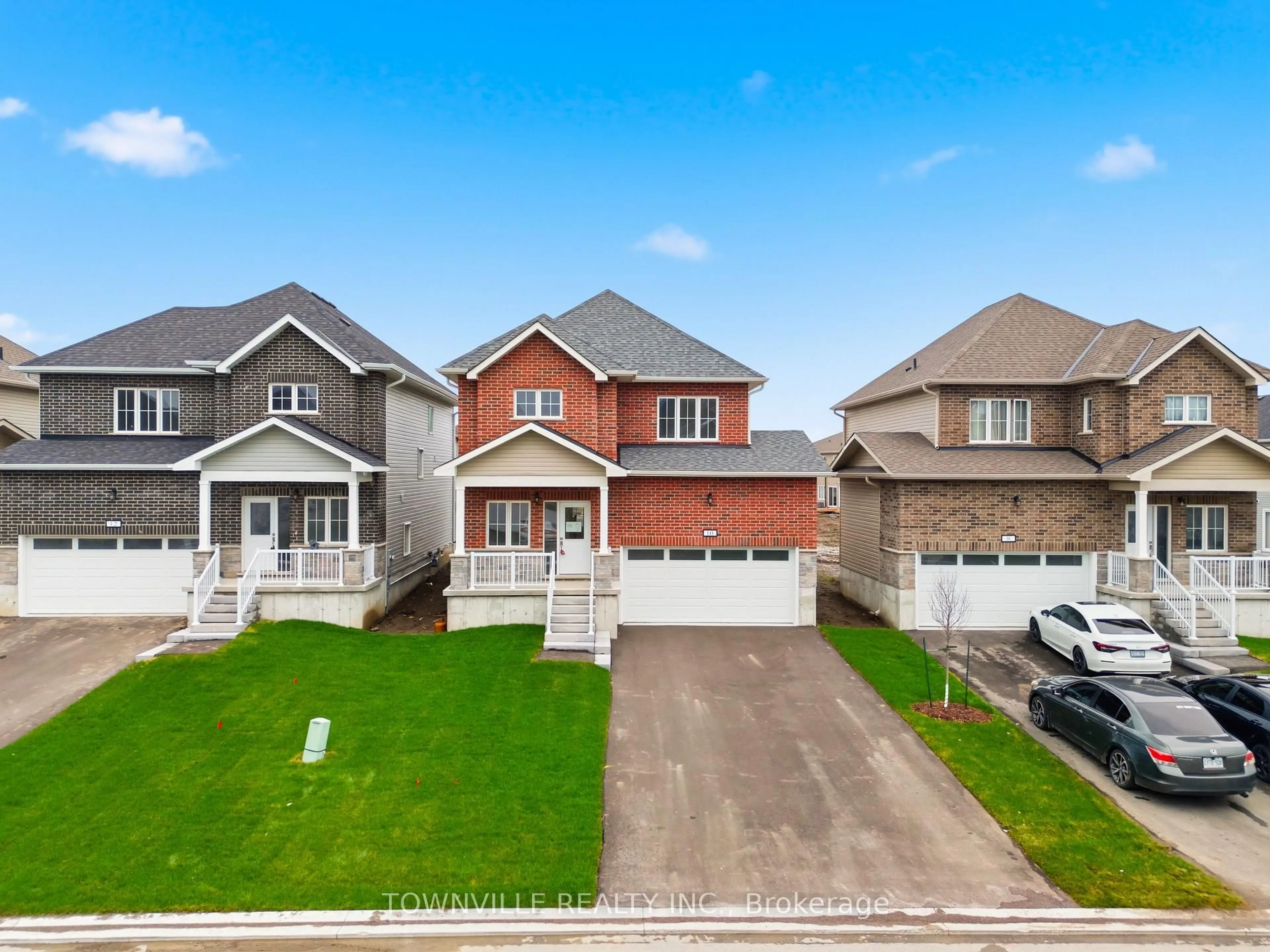 A pic from outside/outdoor area/front of a property/back of a property/a pic from drone, street for 10 Bradden Cres, Belleville Ontario K8N 0T8