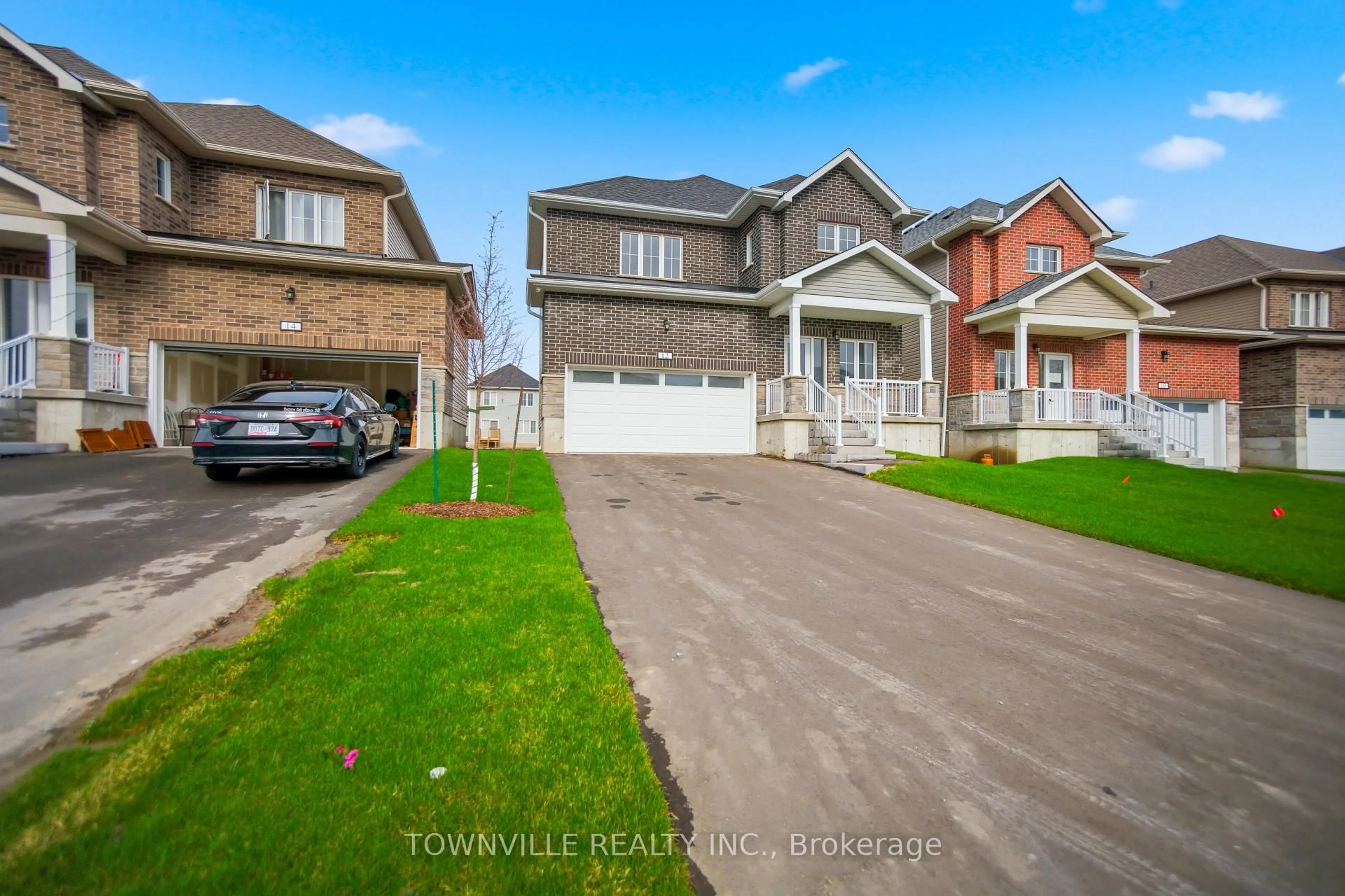 A pic from outside/outdoor area/front of a property/back of a property/a pic from drone, street for 12 Bradden Cres, Belleville Ontario K8N 0T8