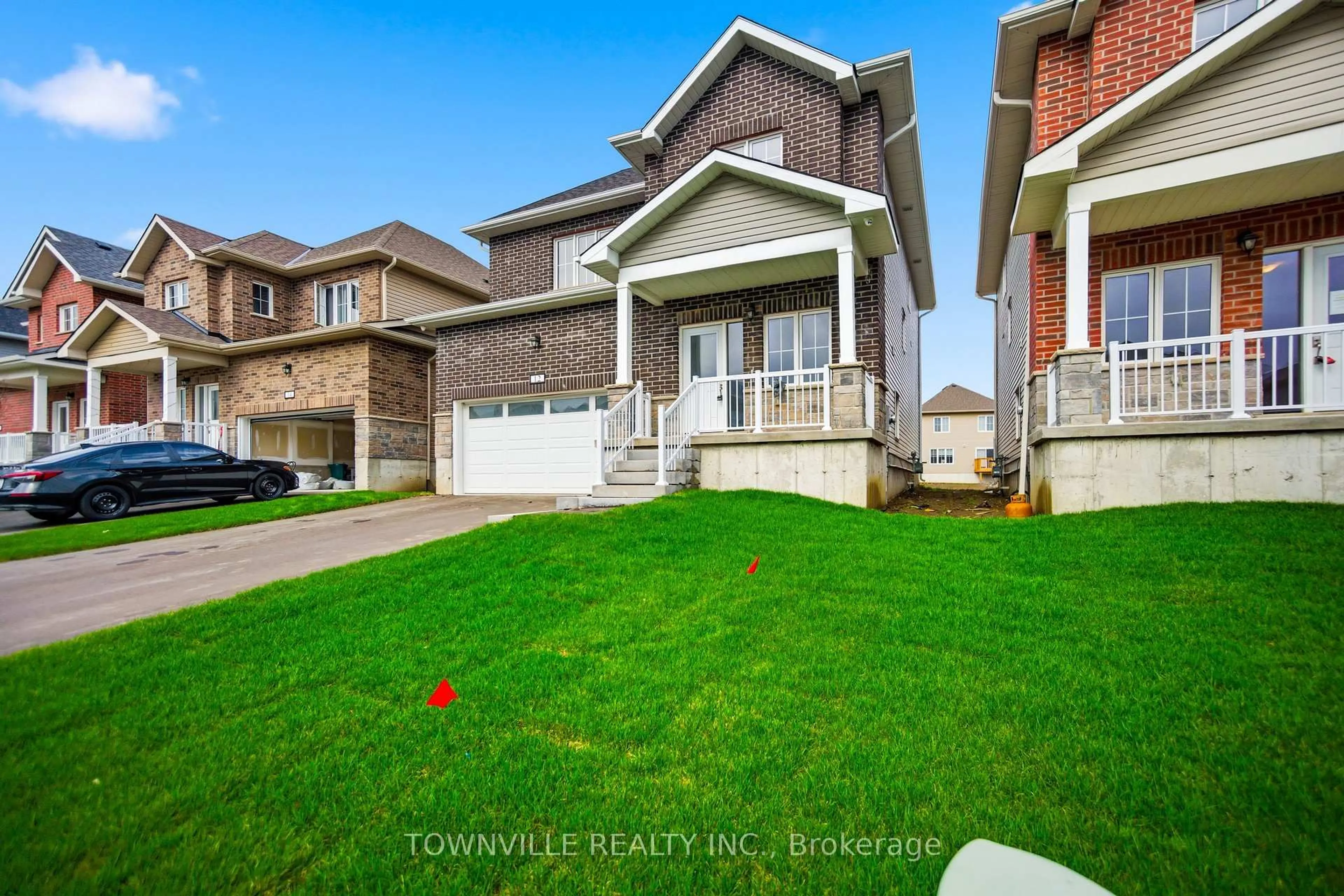 A pic from outside/outdoor area/front of a property/back of a property/a pic from drone, street for 12 Bradden Cres, Belleville Ontario K8N 0T8