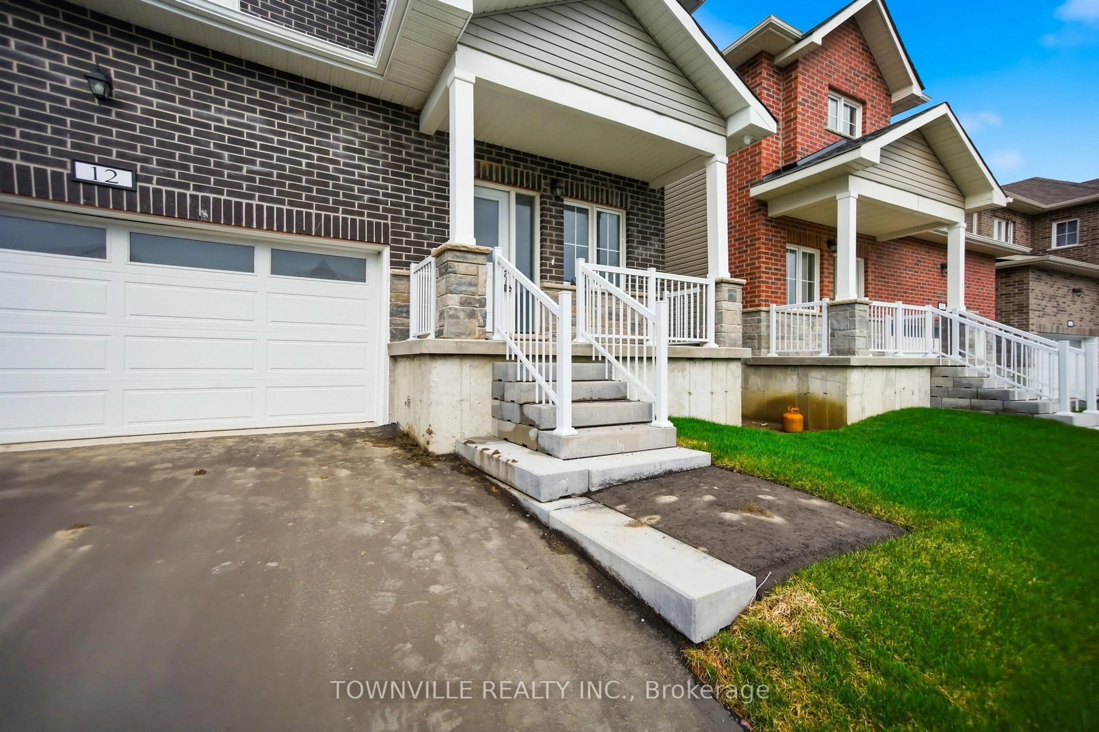 Home with brick exterior material, street for 12 Bradden Cres, Belleville Ontario K8N 0T8