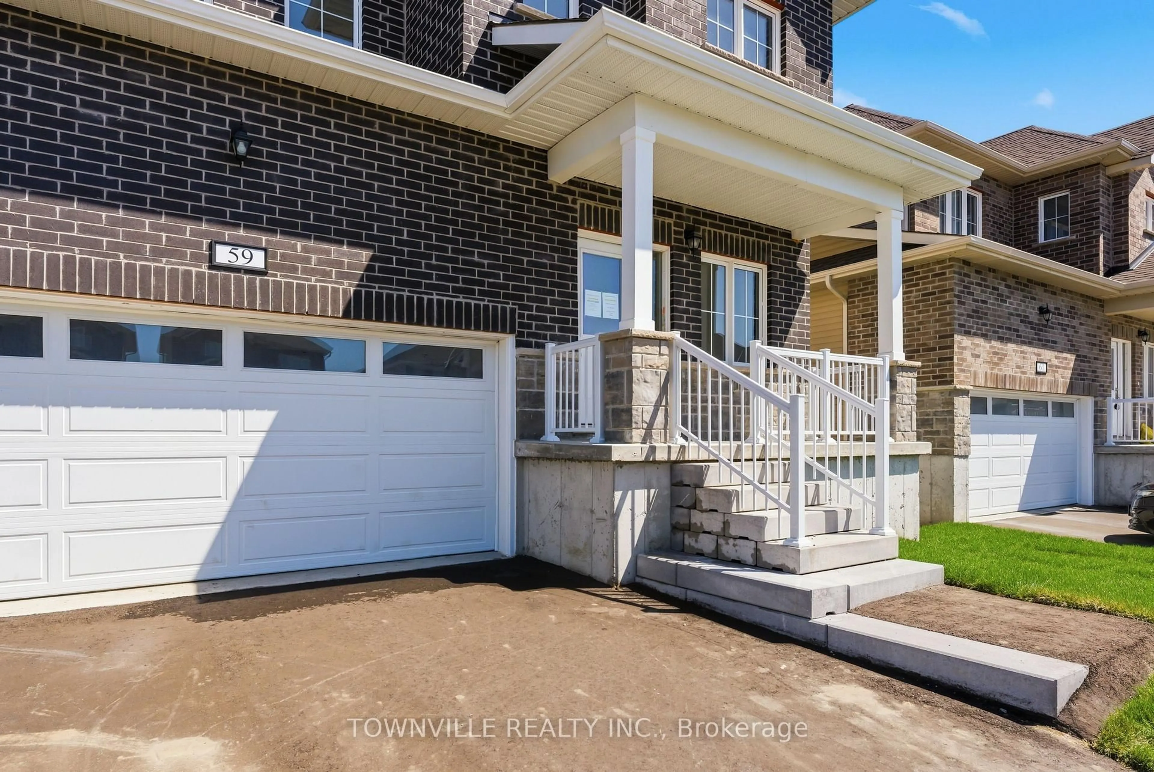 Home with brick exterior material, street for 59 Bradden Cres, Belleville Ontario K8N 0T7