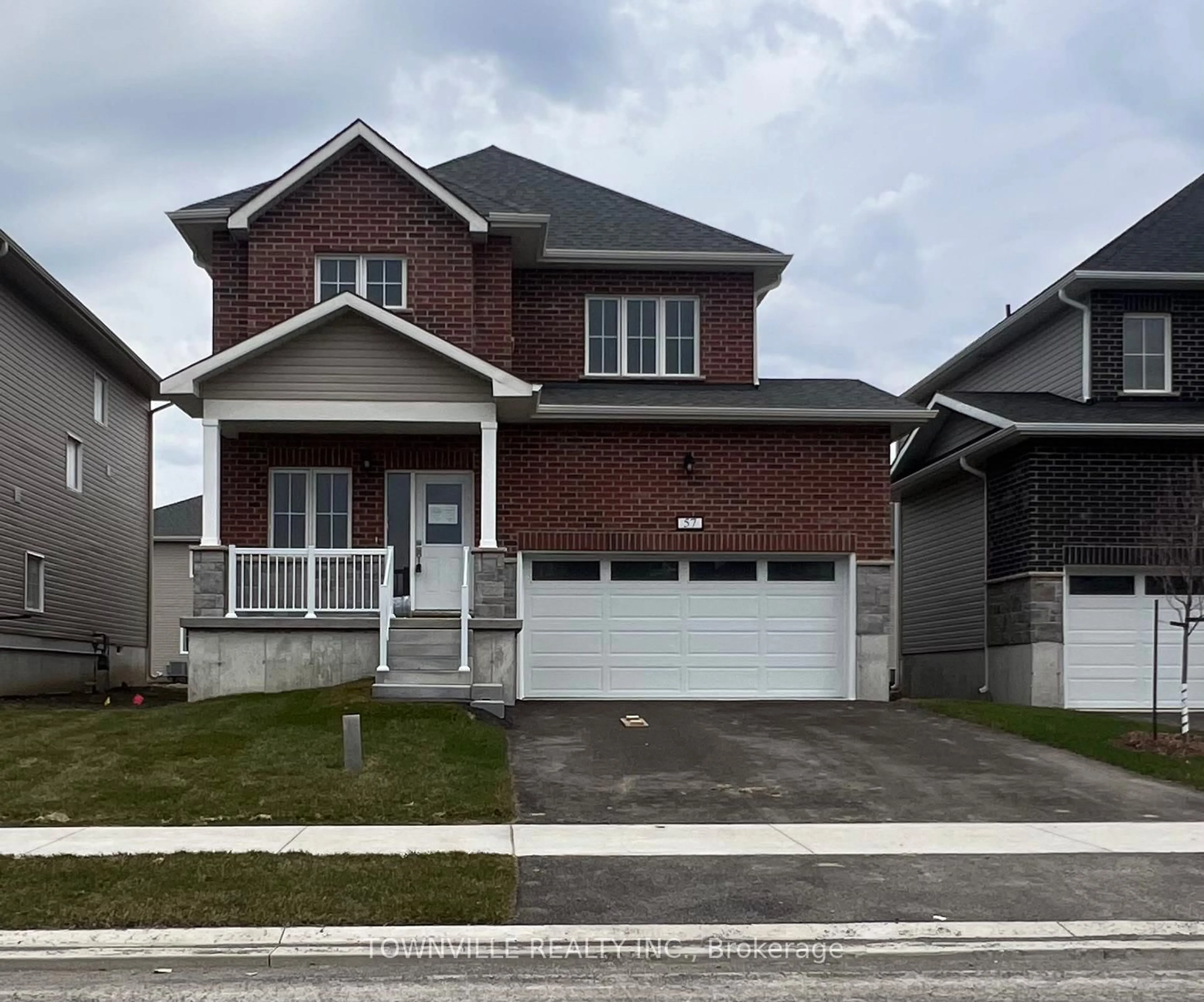 Home with brick exterior material, street for 57 Bradden Cres, Belleville Ontario K8N 0T7