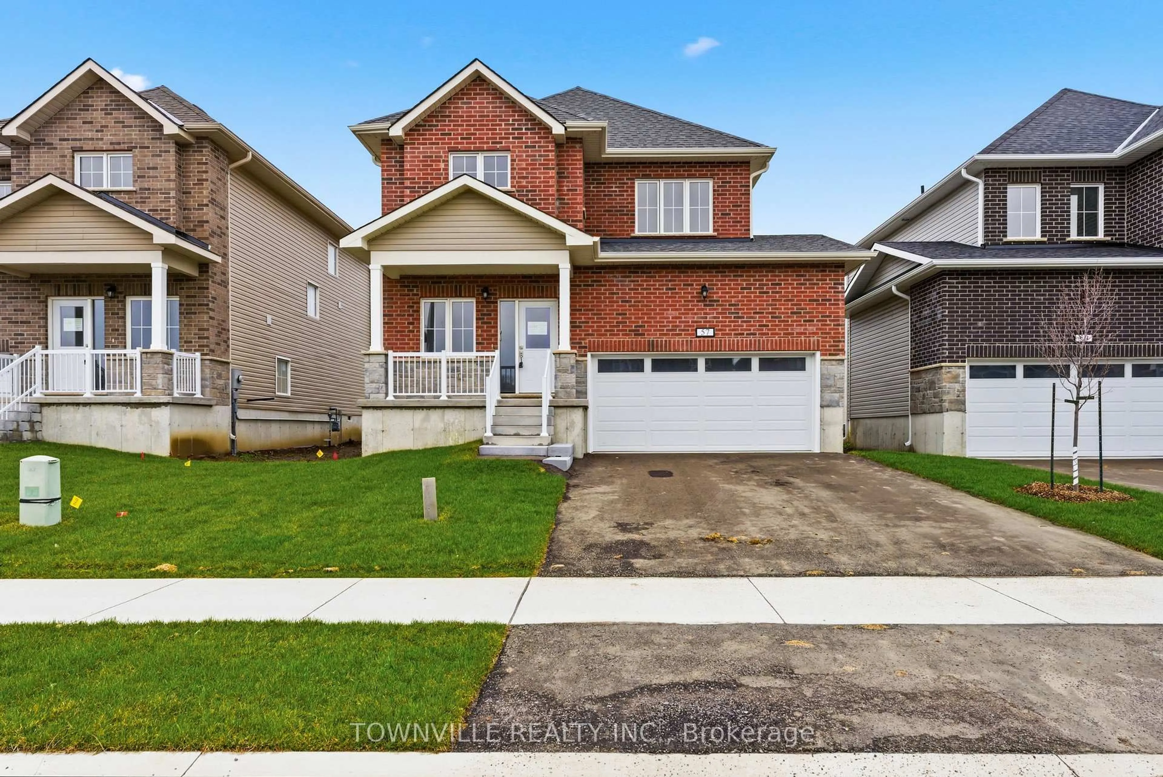 Home with brick exterior material, street for 57 Bradden Cres, Belleville Ontario K8N 0T7