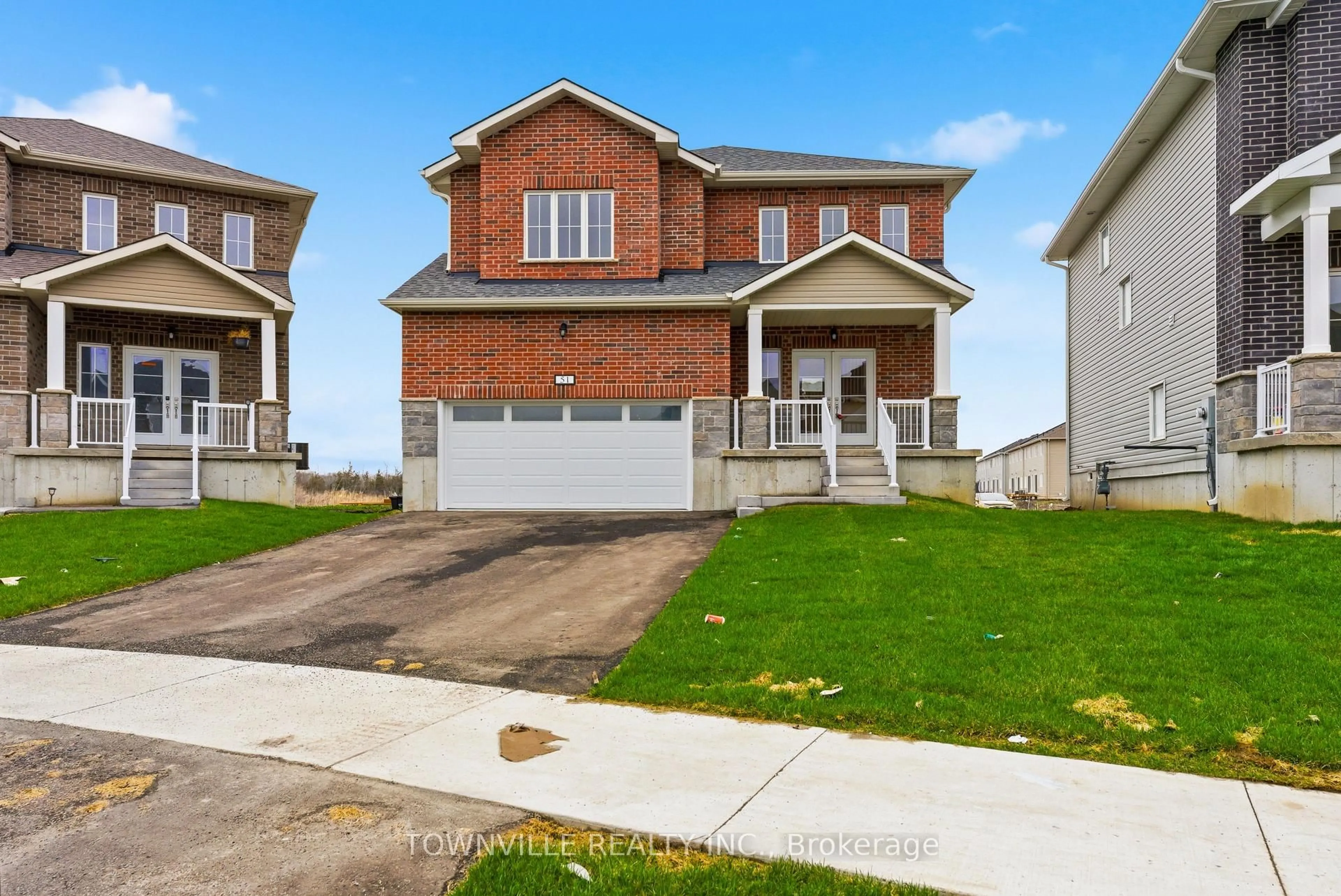 Home with brick exterior material, street for 51 Bradden Cres, Belleville Ontario K8N 0T7