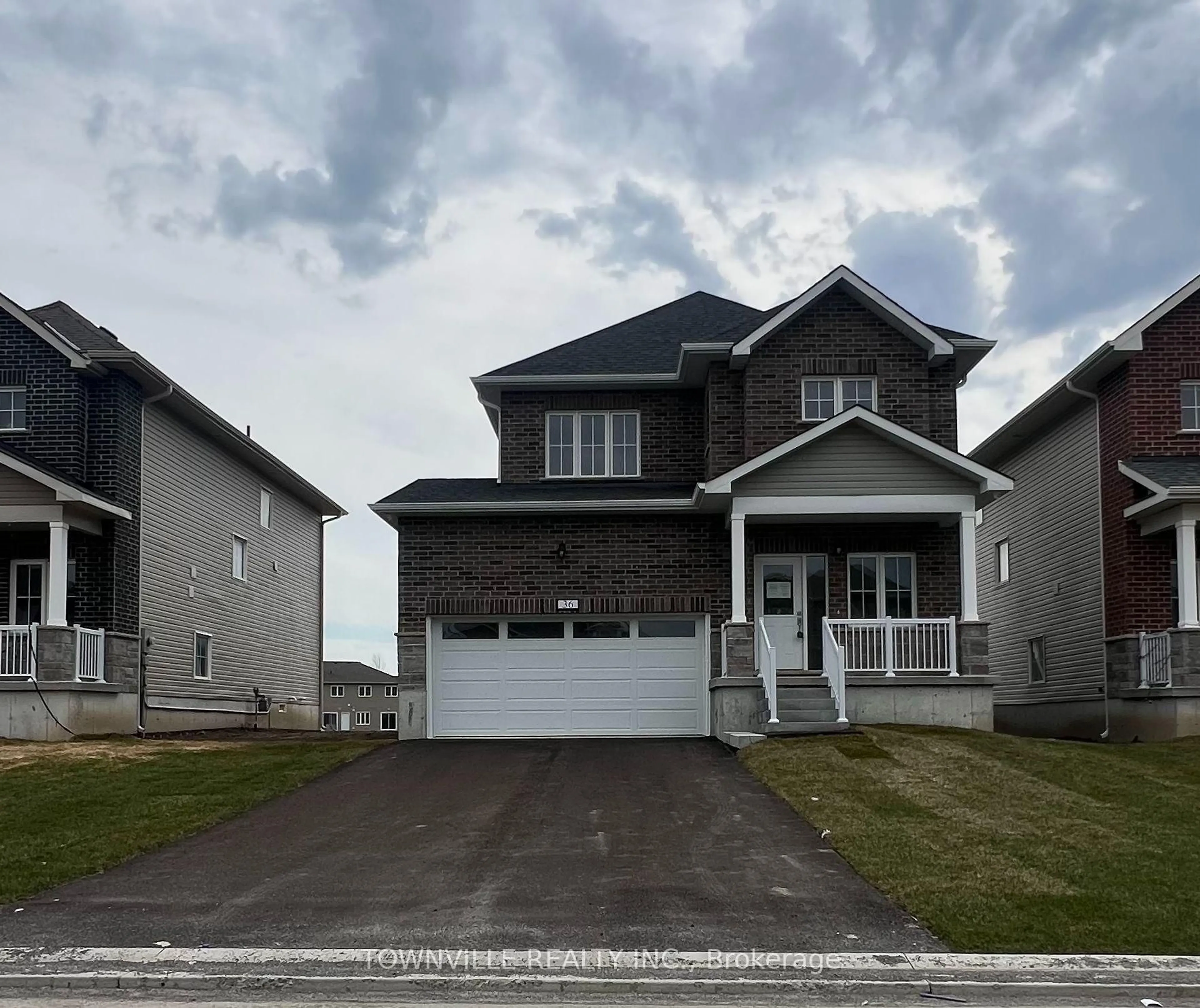 Home with vinyl exterior material, street for 36 Bradden Cres, Belleville Ontario K8N 0T8