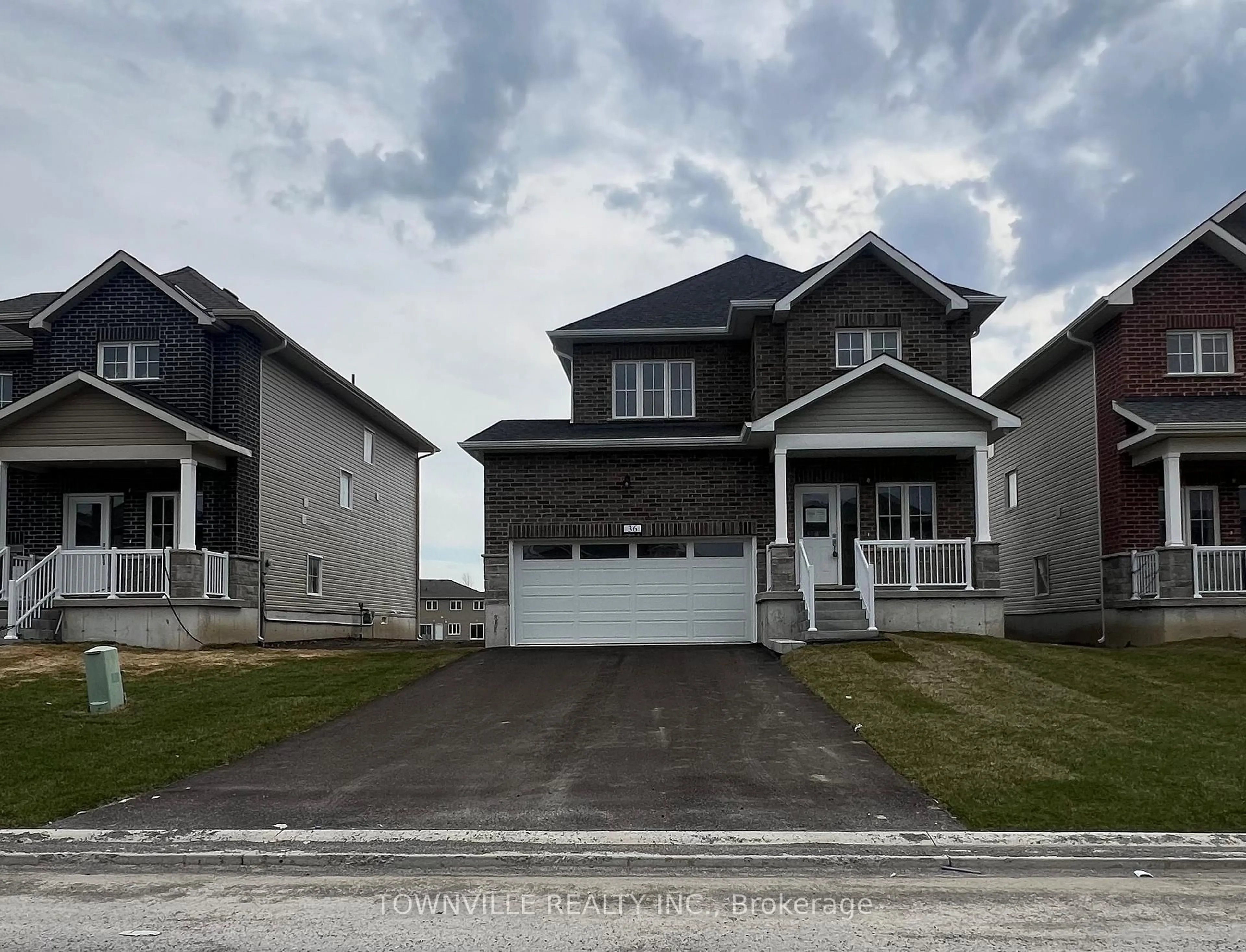 Home with vinyl exterior material, street for 36 Bradden Cres, Belleville Ontario K8N 0T8