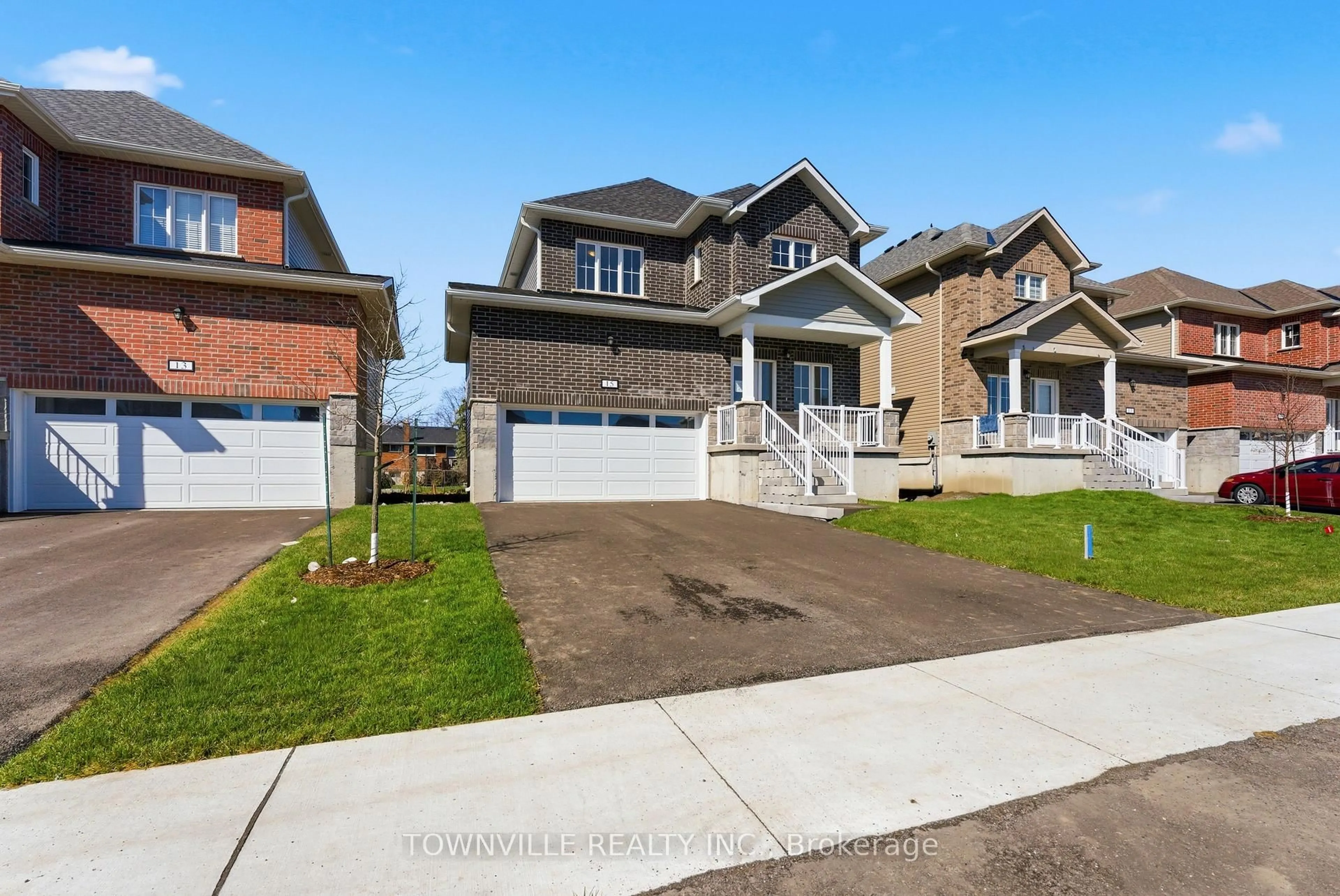 Home with brick exterior material, street for 15 Bradden Cres, Belleville Ontario K8N 0T8