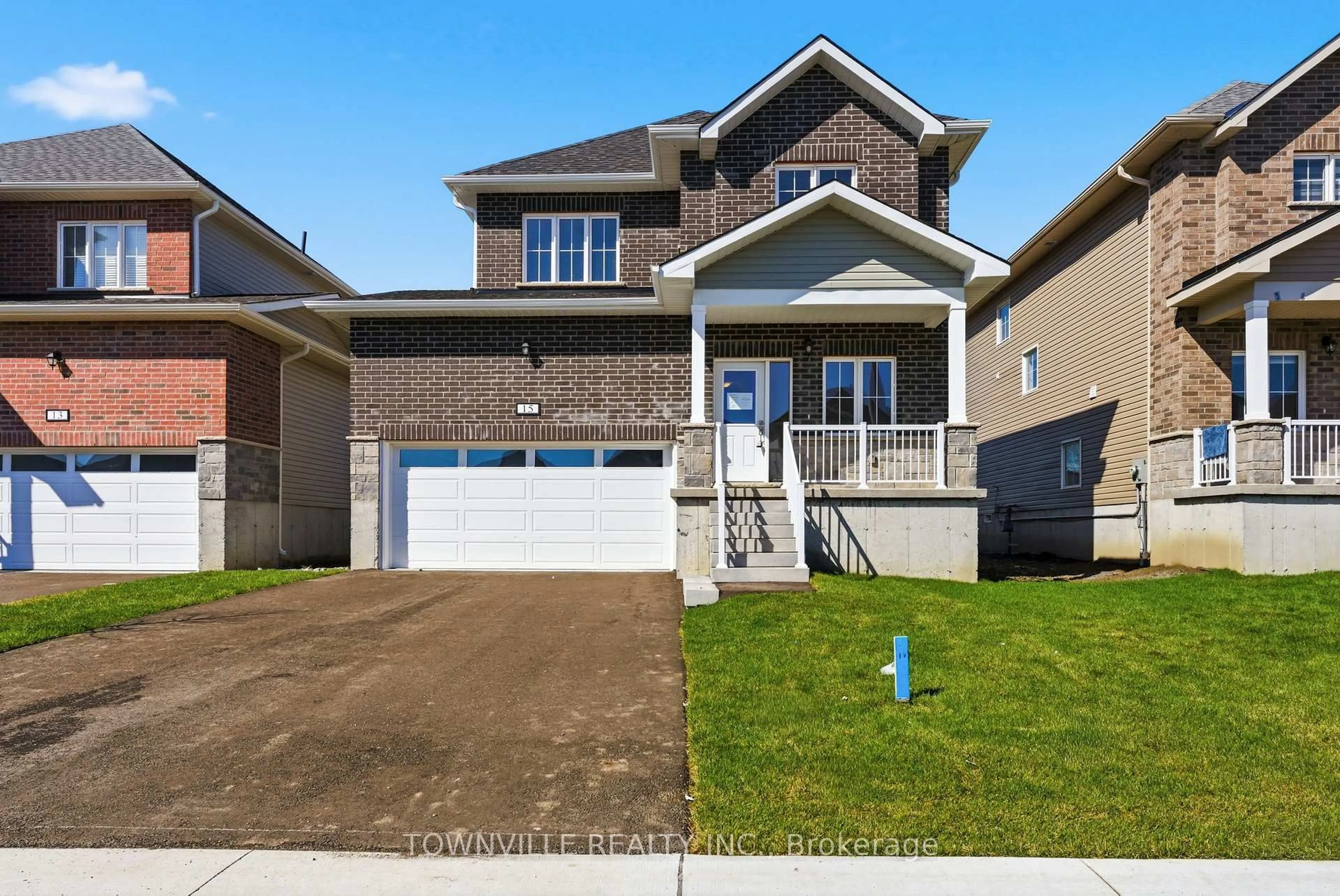Home with vinyl exterior material, street for 15 Bradden Cres, Belleville Ontario K8N 0T8