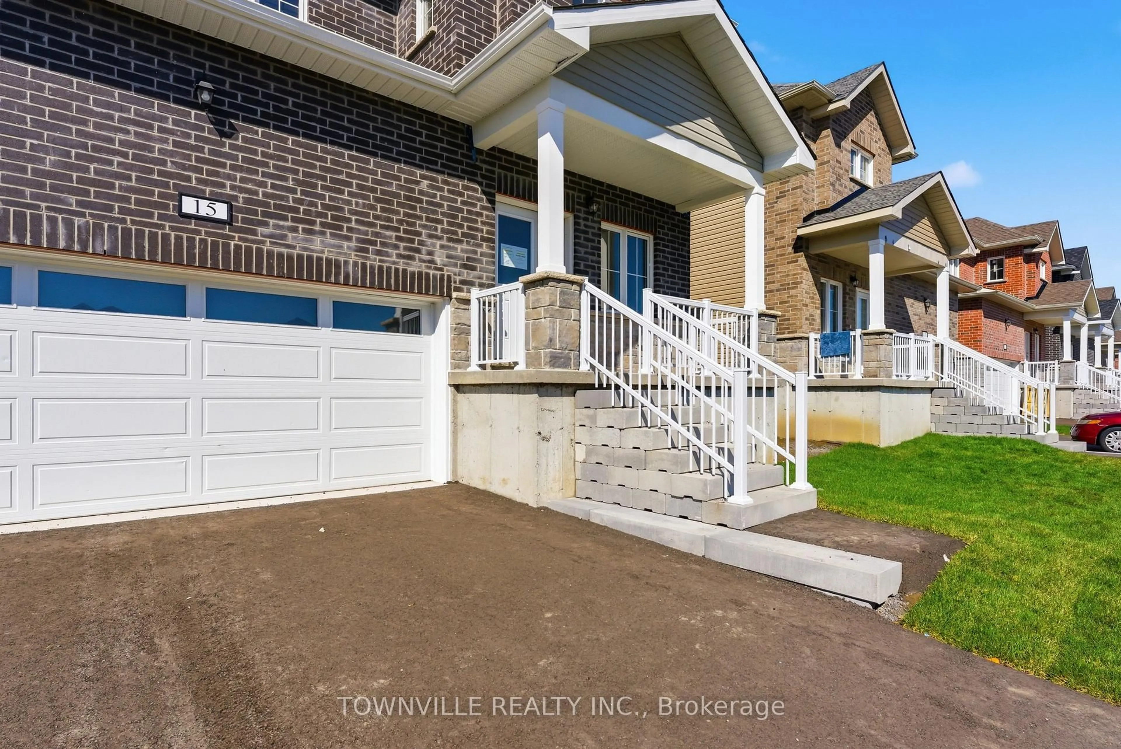 Home with vinyl exterior material, street for 15 Bradden Cres, Belleville Ontario K8N 0T8