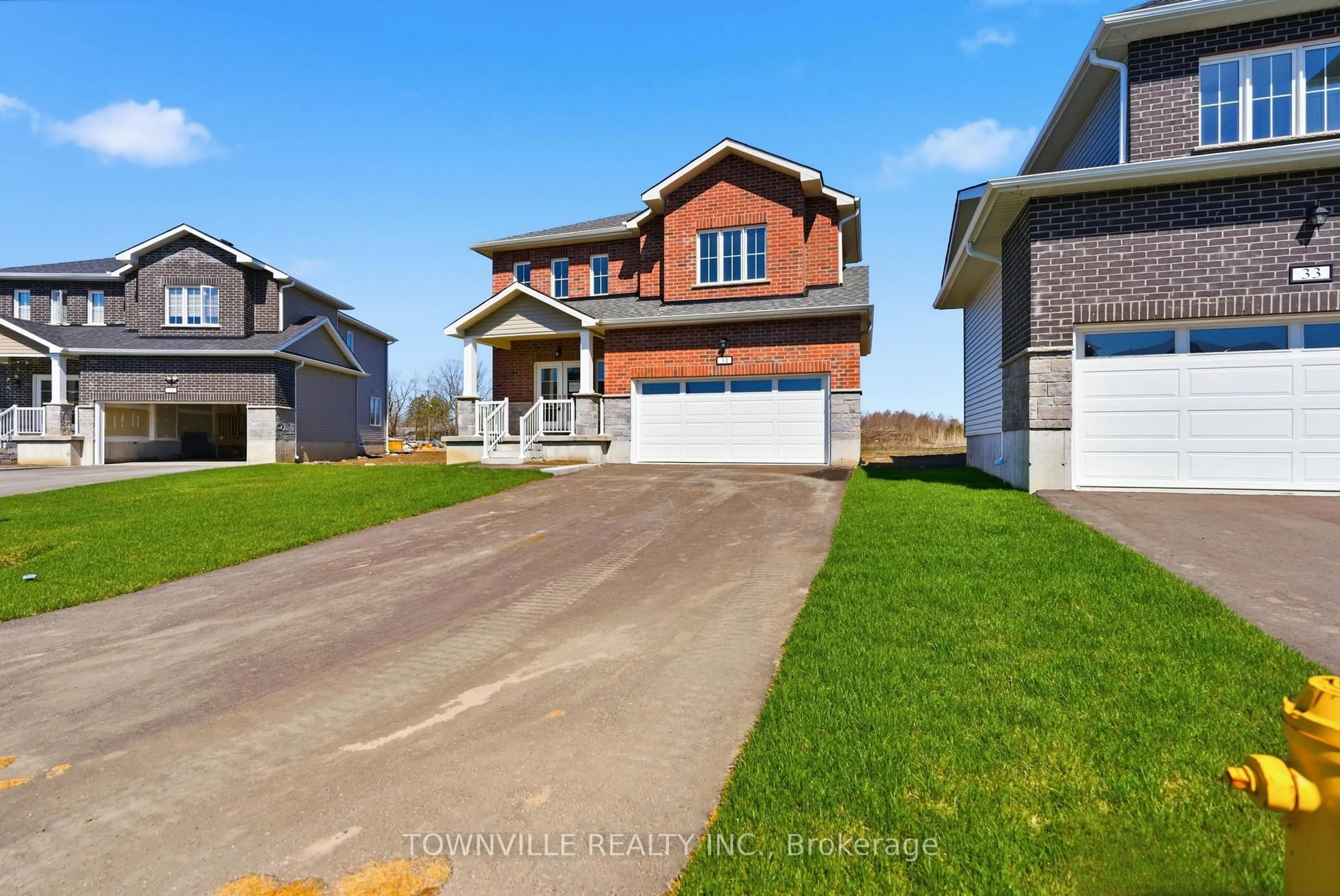 Home with brick exterior material, street for 31 Bradden Cres, Belleville Ontario K8N 0T8