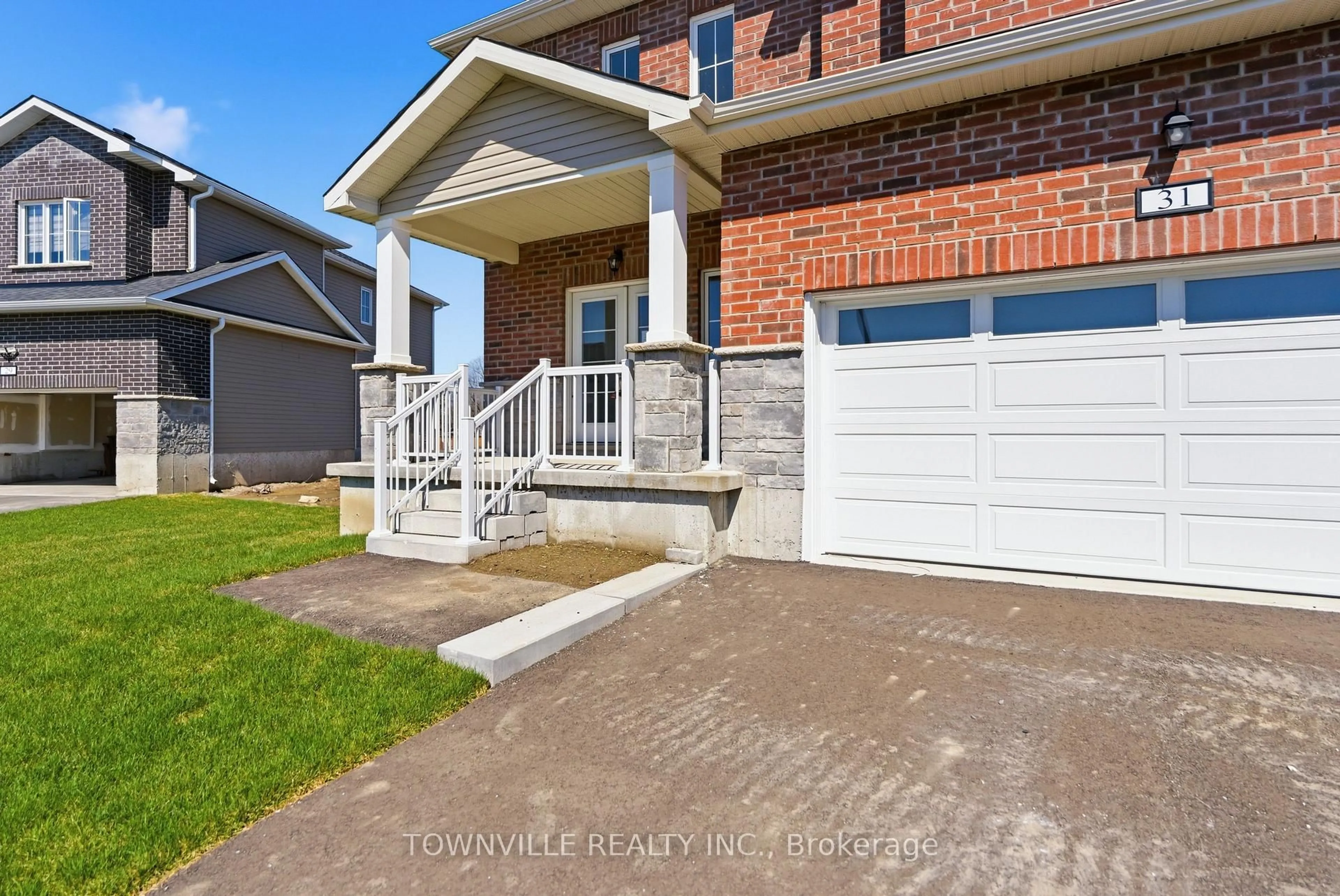 Home with brick exterior material, street for 31 Bradden Cres, Belleville Ontario K8N 0T8