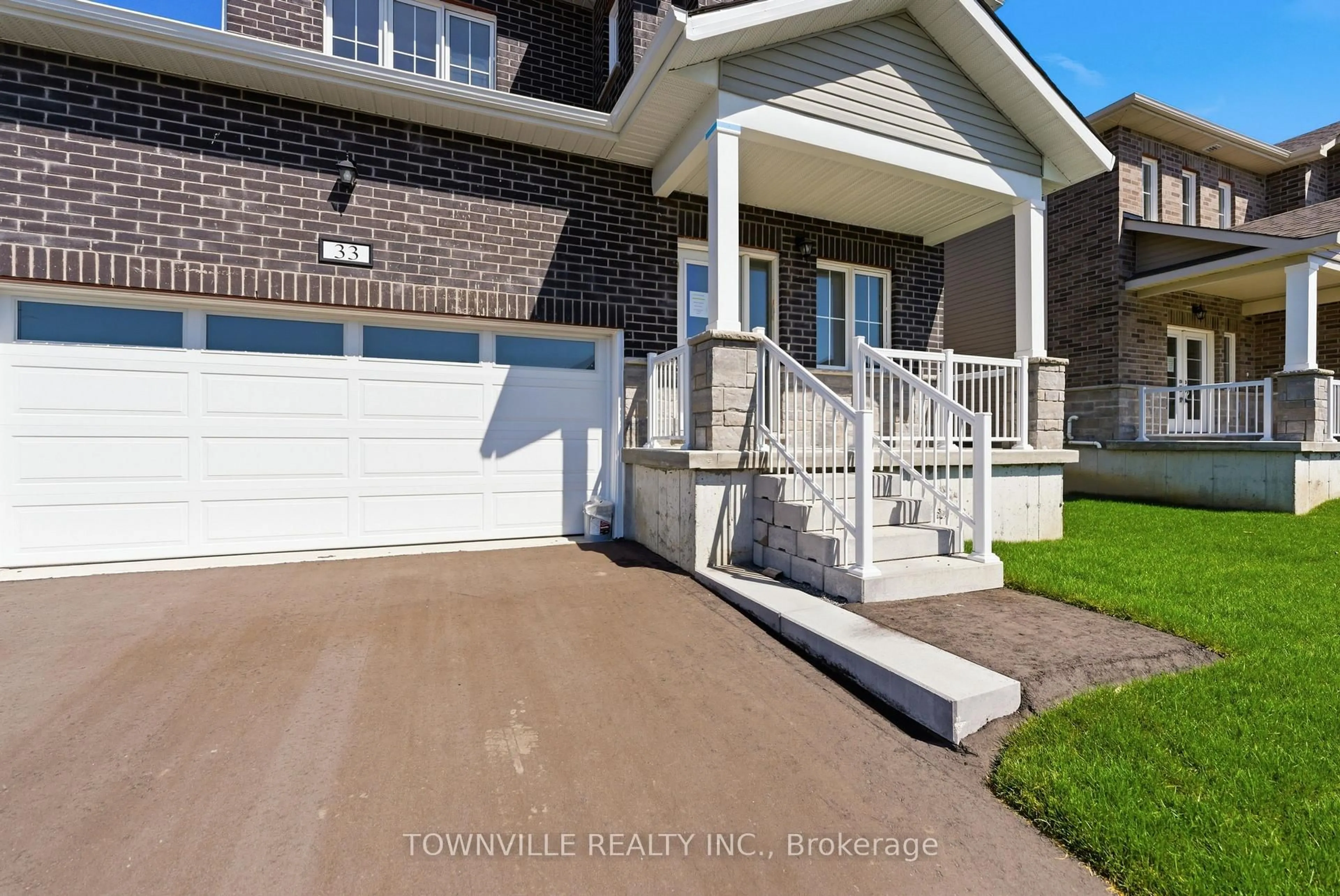 Home with vinyl exterior material, street for 33 Bradden Cres, Belleville Ontario K8N 0T8