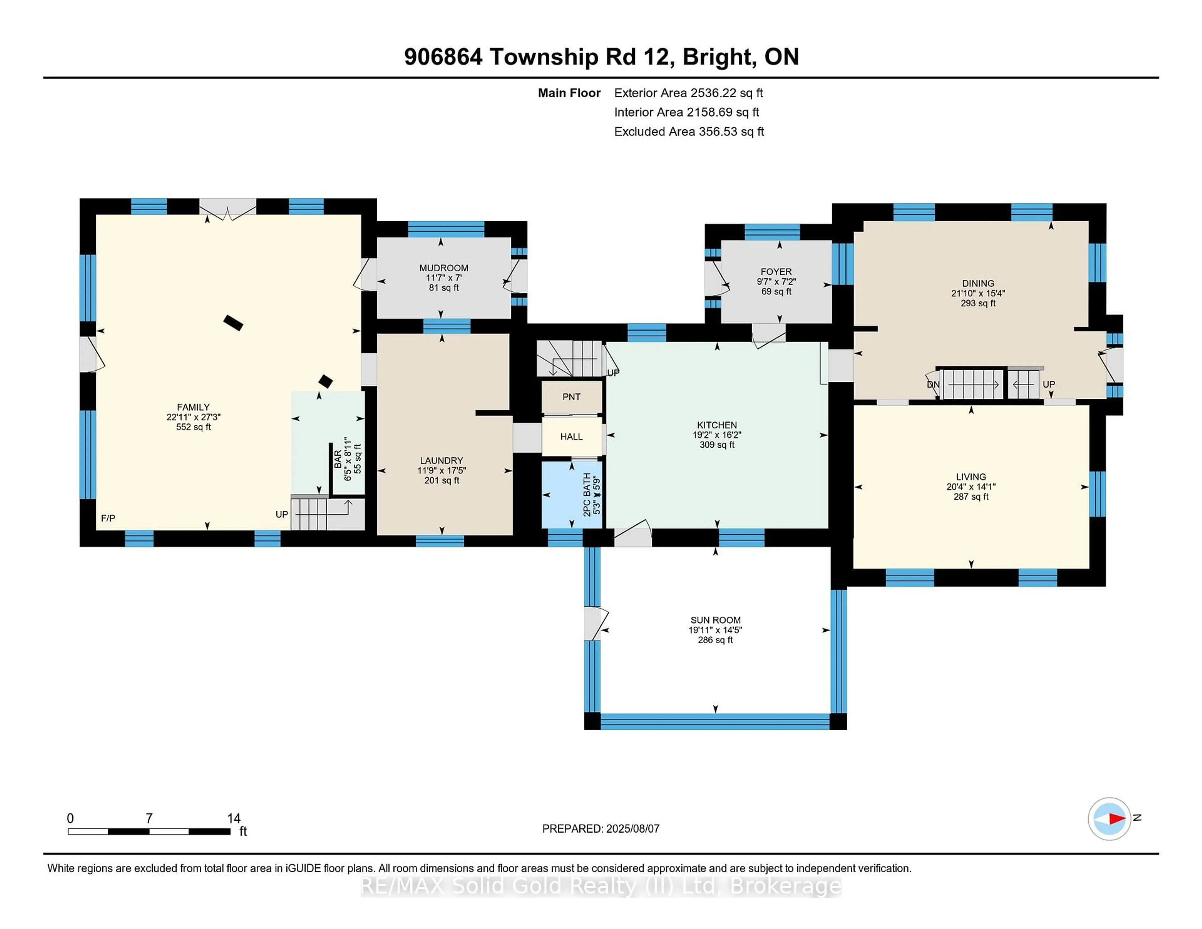 Floor plan for 906864 Township Road 12 Rd, Blandford-Blenheim Ontario N0J 1B0