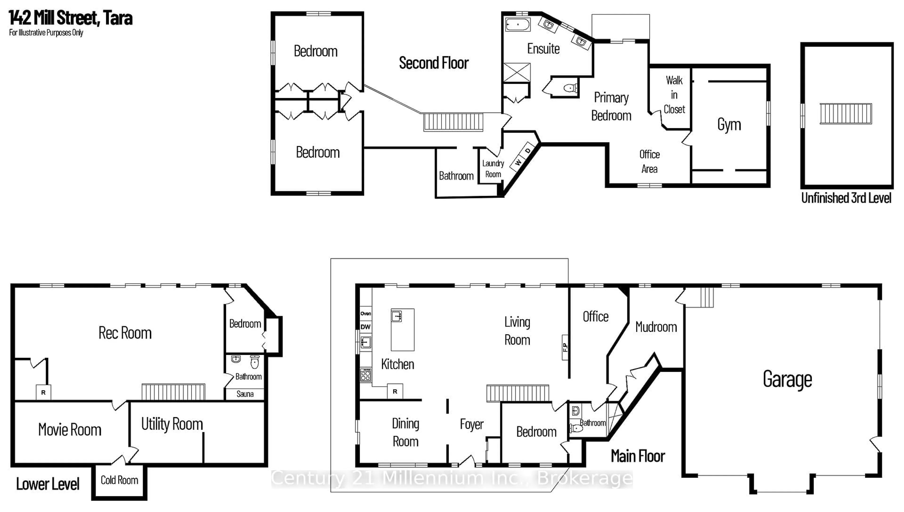 Floor plan for 142 Mill St, Arran-Elderslie Ontario N0H 2N0