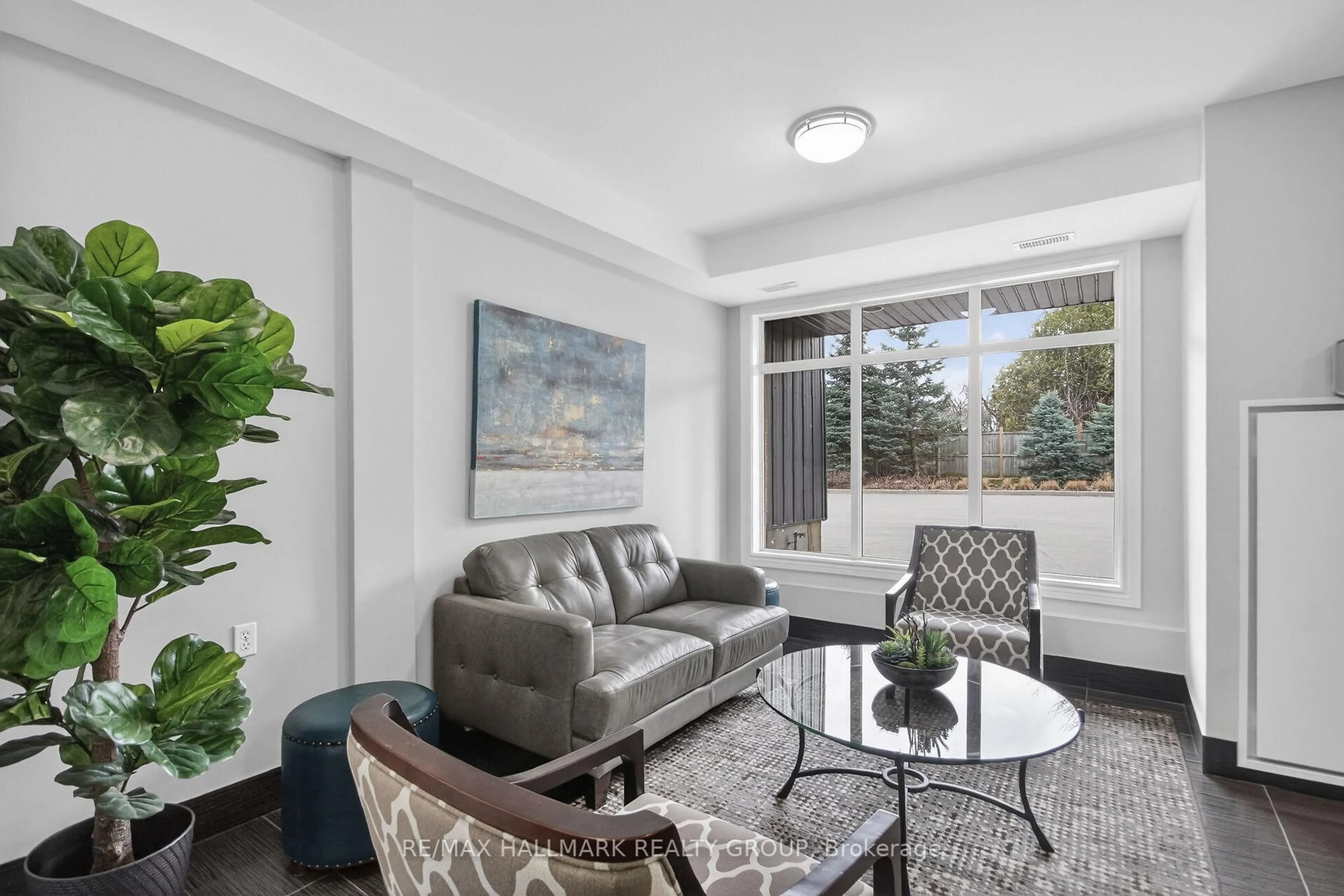 Living room with furniture, unknown for 3684 Fallowfield Rd #220, Ottawa Ontario K2J 4H3