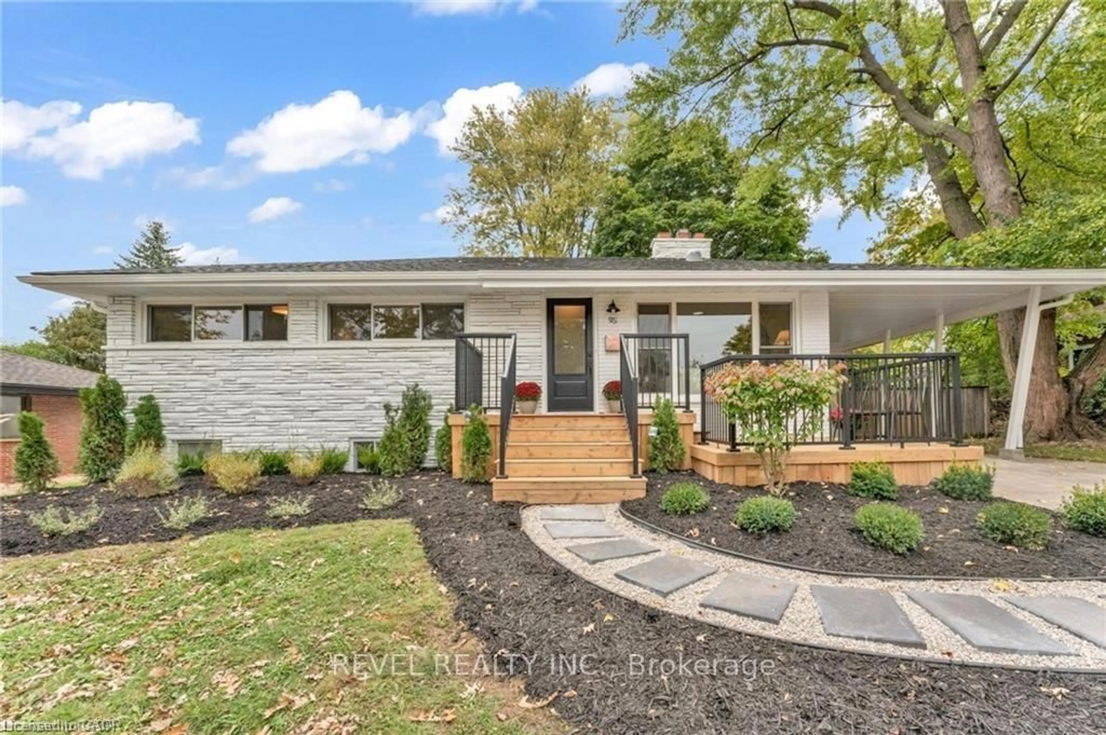 Home with brick exterior material, street for 95 Seneca Dr, Hamilton Ontario L9G 3B7