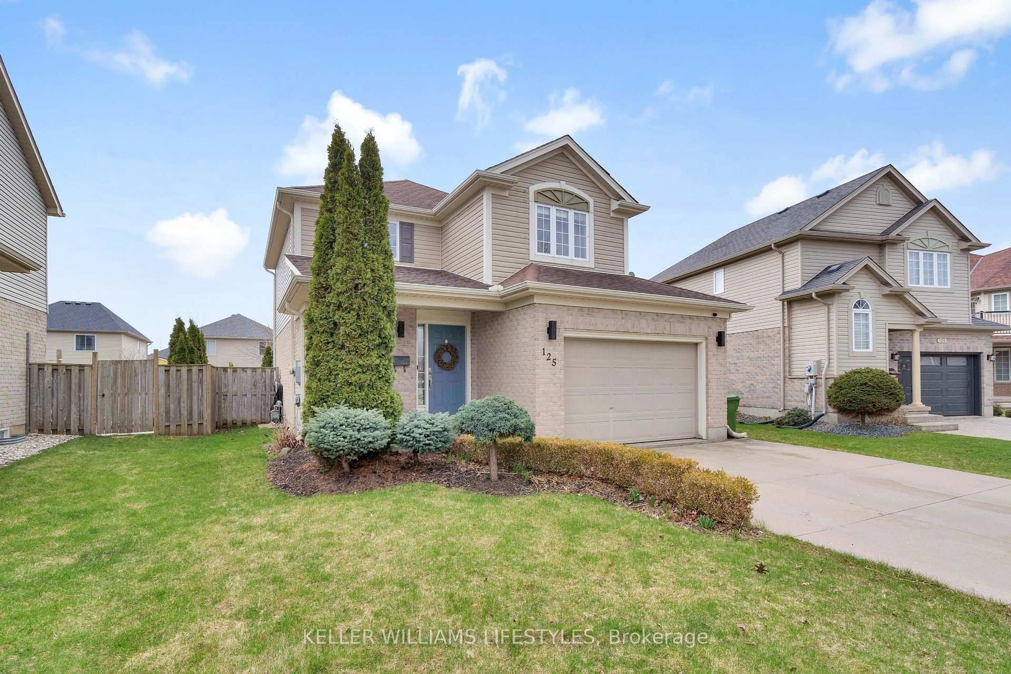 Home with brick exterior material, street for 125 HAGERMAN Cres, St. Thomas Ontario N5R 6L9