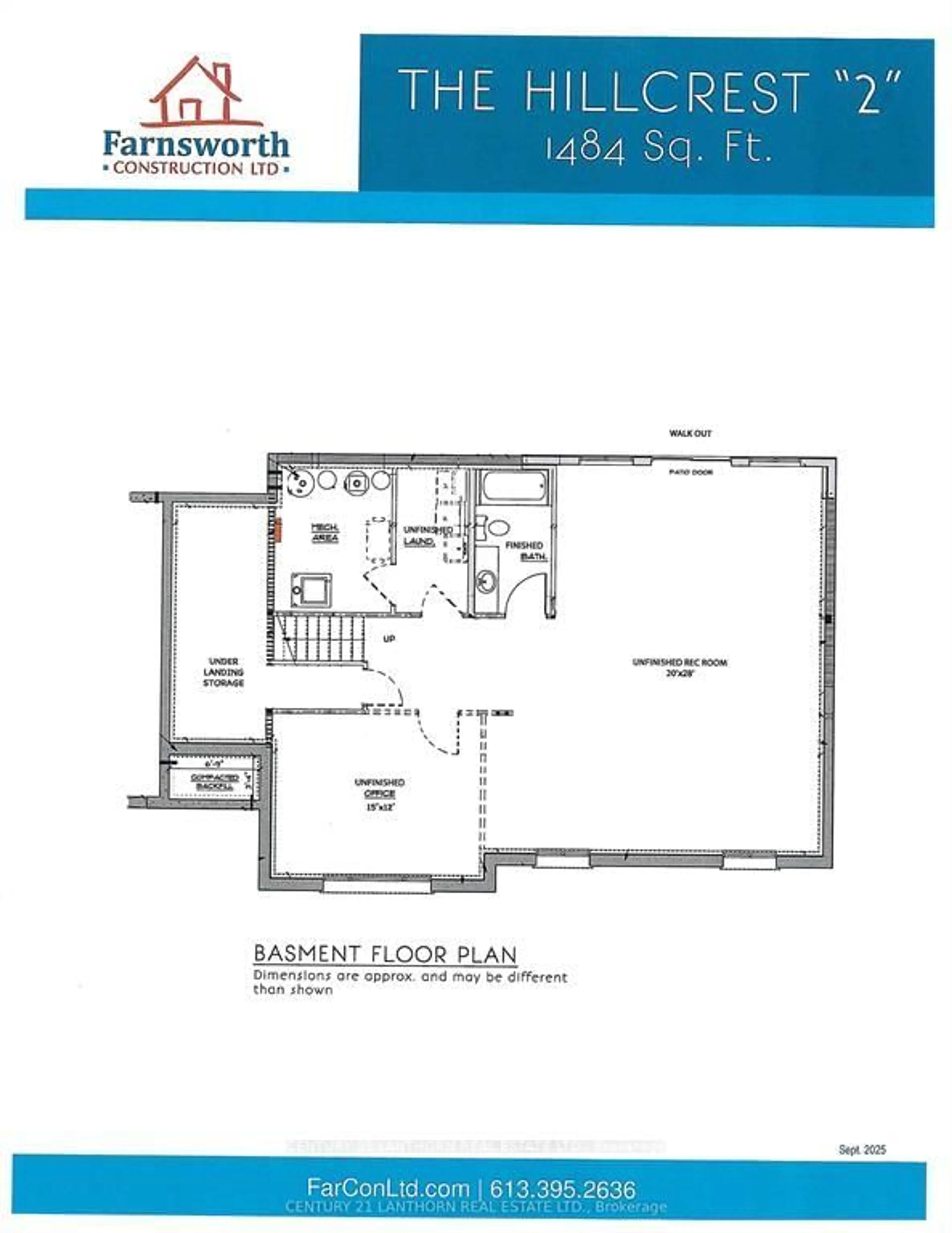 Floor plan for 938 Ray Rd, Madoc Ontario K0K 2K0