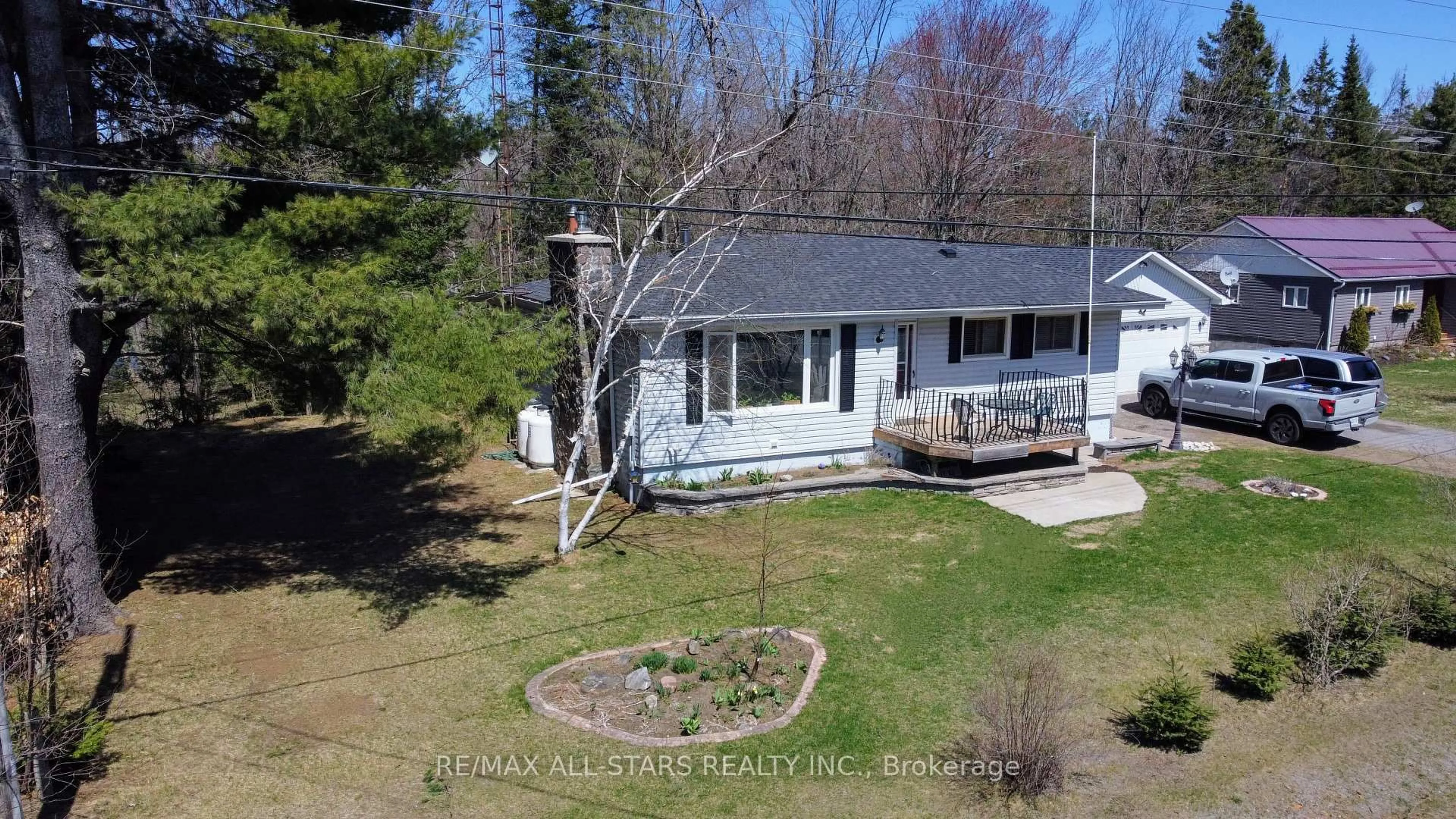 A pic from outside/outdoor area/front of a property/back of a property/a pic from drone, unknown for 161 McFadden Rd, North Kawartha Ontario K0L 1A0