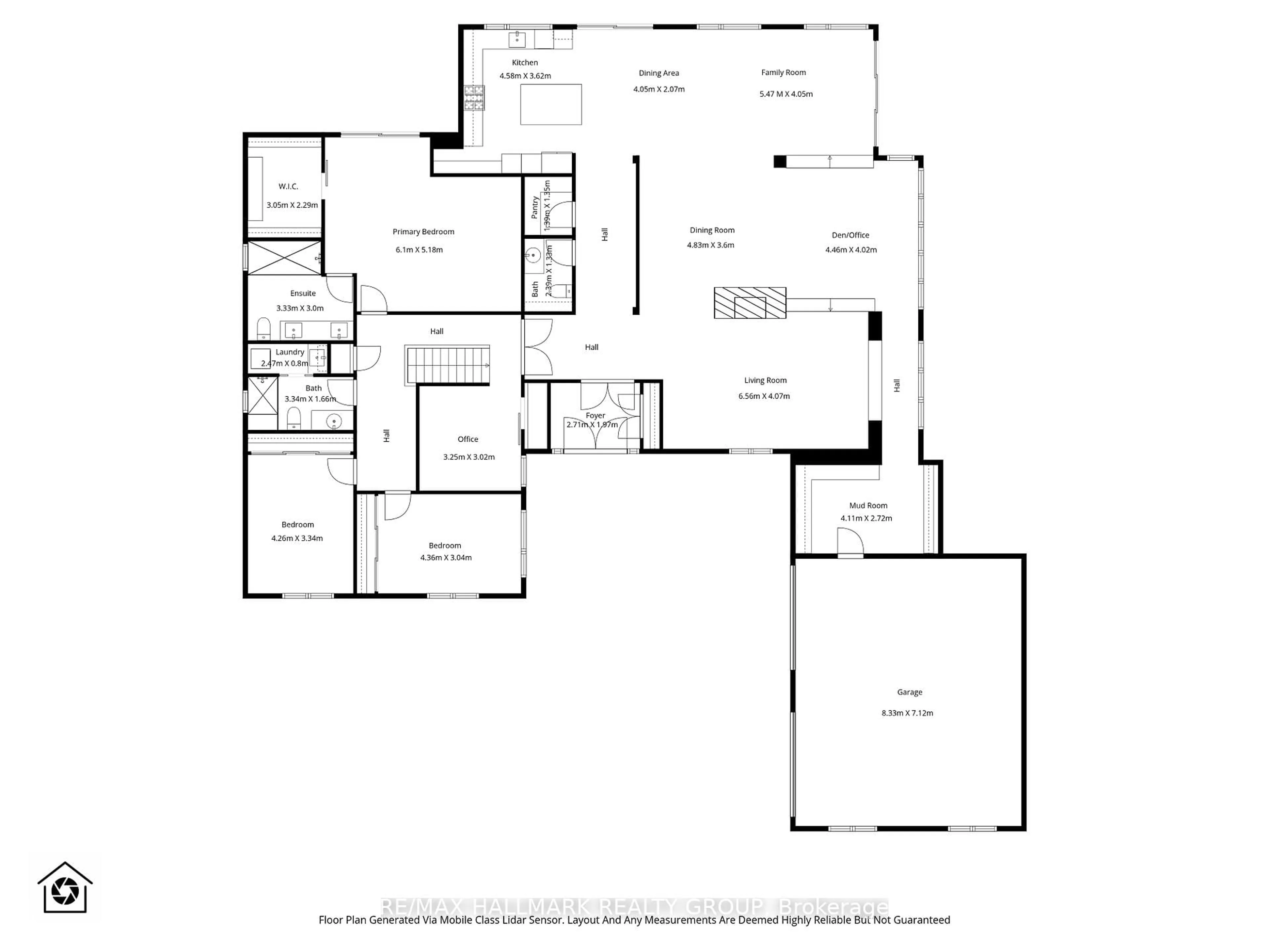 Floor plan for 5567 South Island Park Dr, Ottawa Ontario K4M 1J2