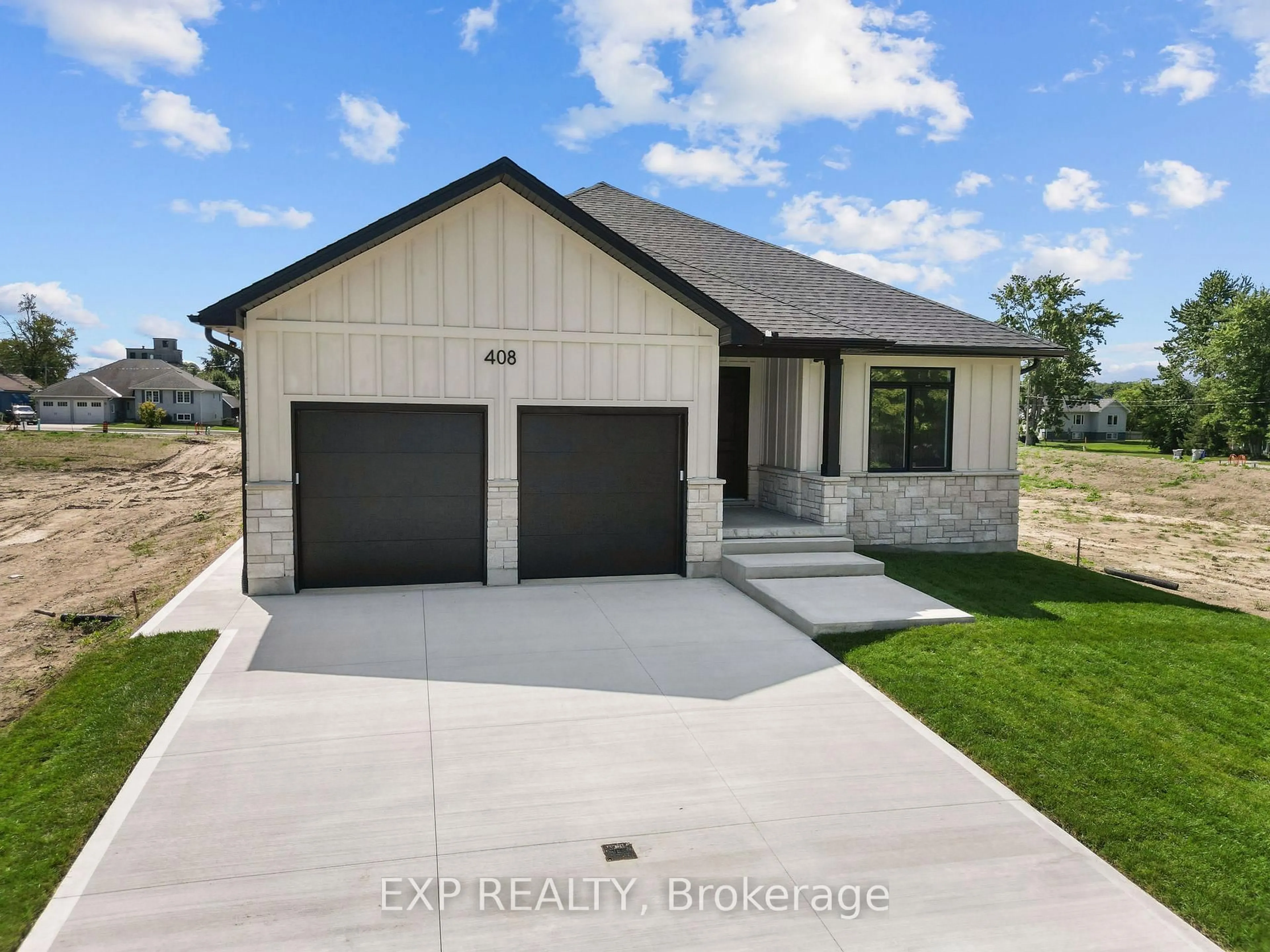 Home with brick exterior material, street for 420 Erie St, Warwick Ontario N0M 2S0