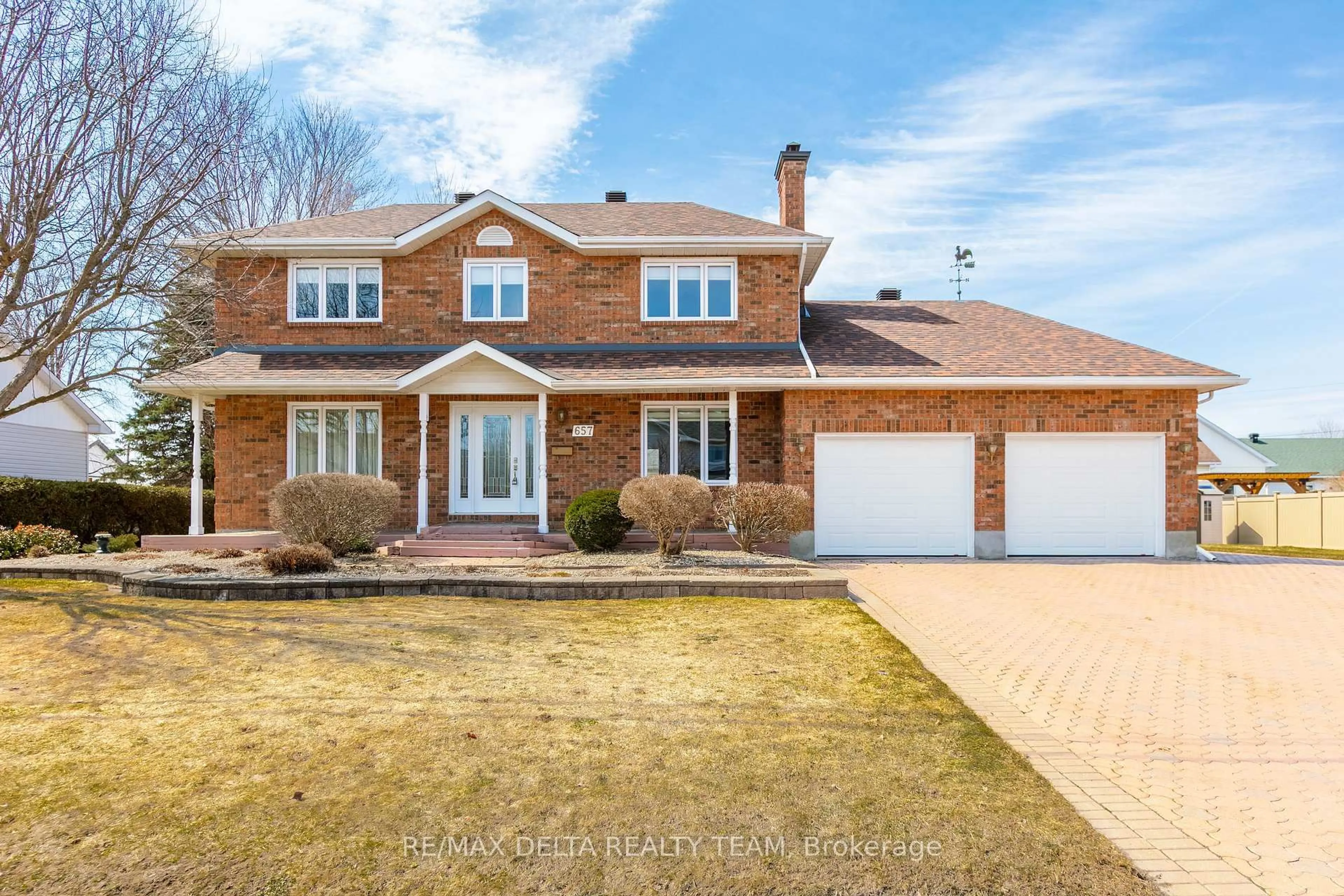 Home with brick exterior material, street for 657 Ste Anne St, Casselman Ontario K0A 1M0