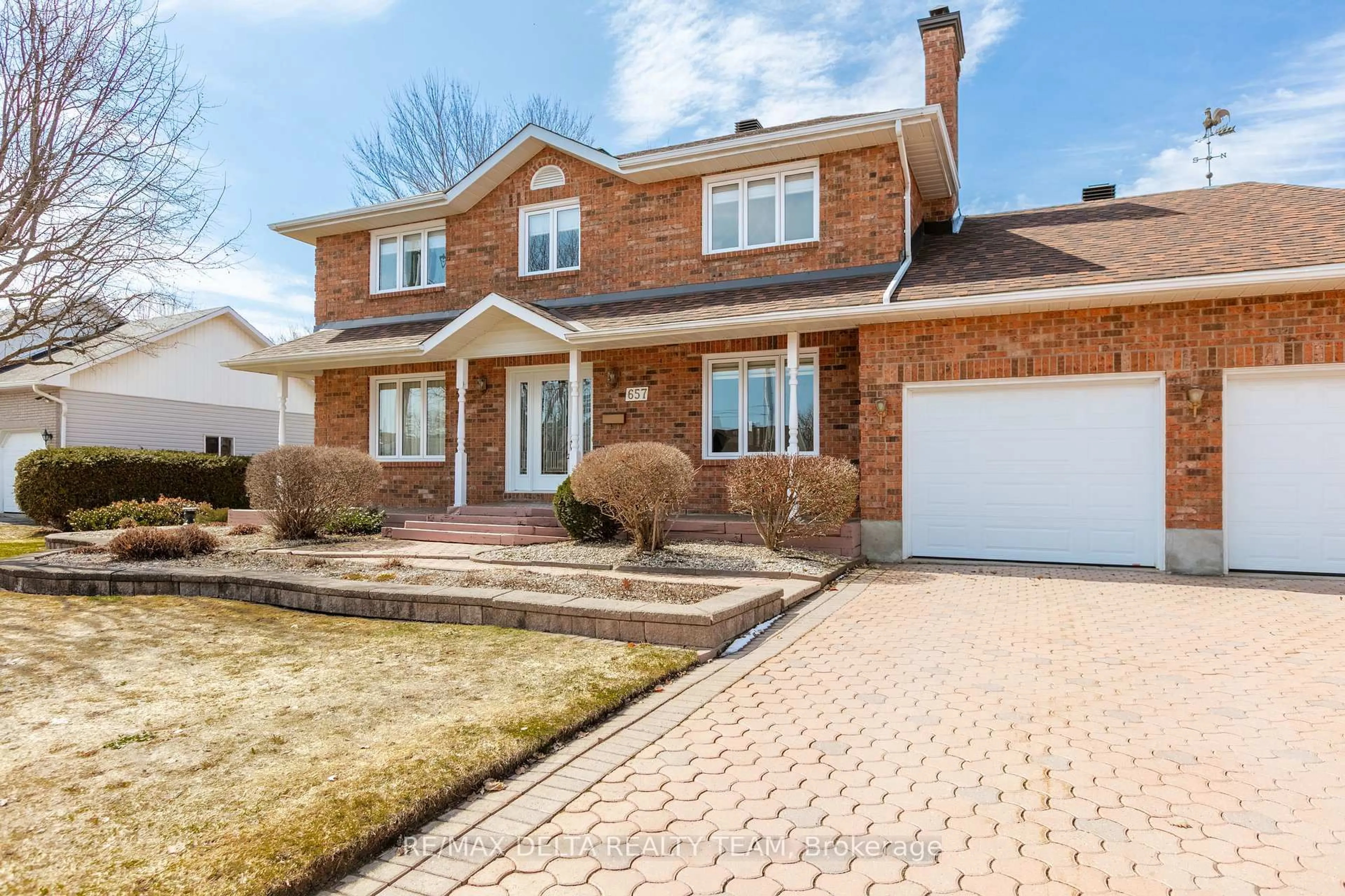 Home with brick exterior material, street for 657 Ste Anne St, Casselman Ontario K0A 1M0