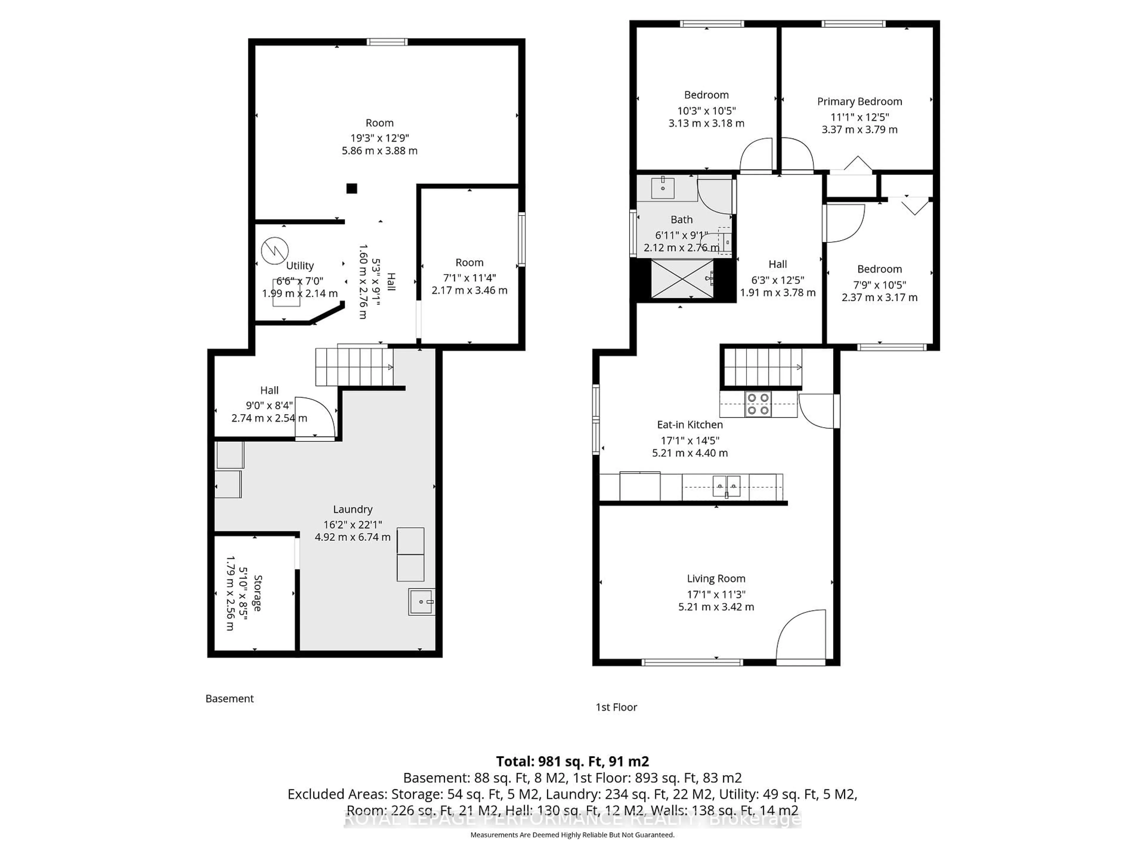 Floor plan for 216 Danis Ave, Cornwall Ontario K6H 5E7