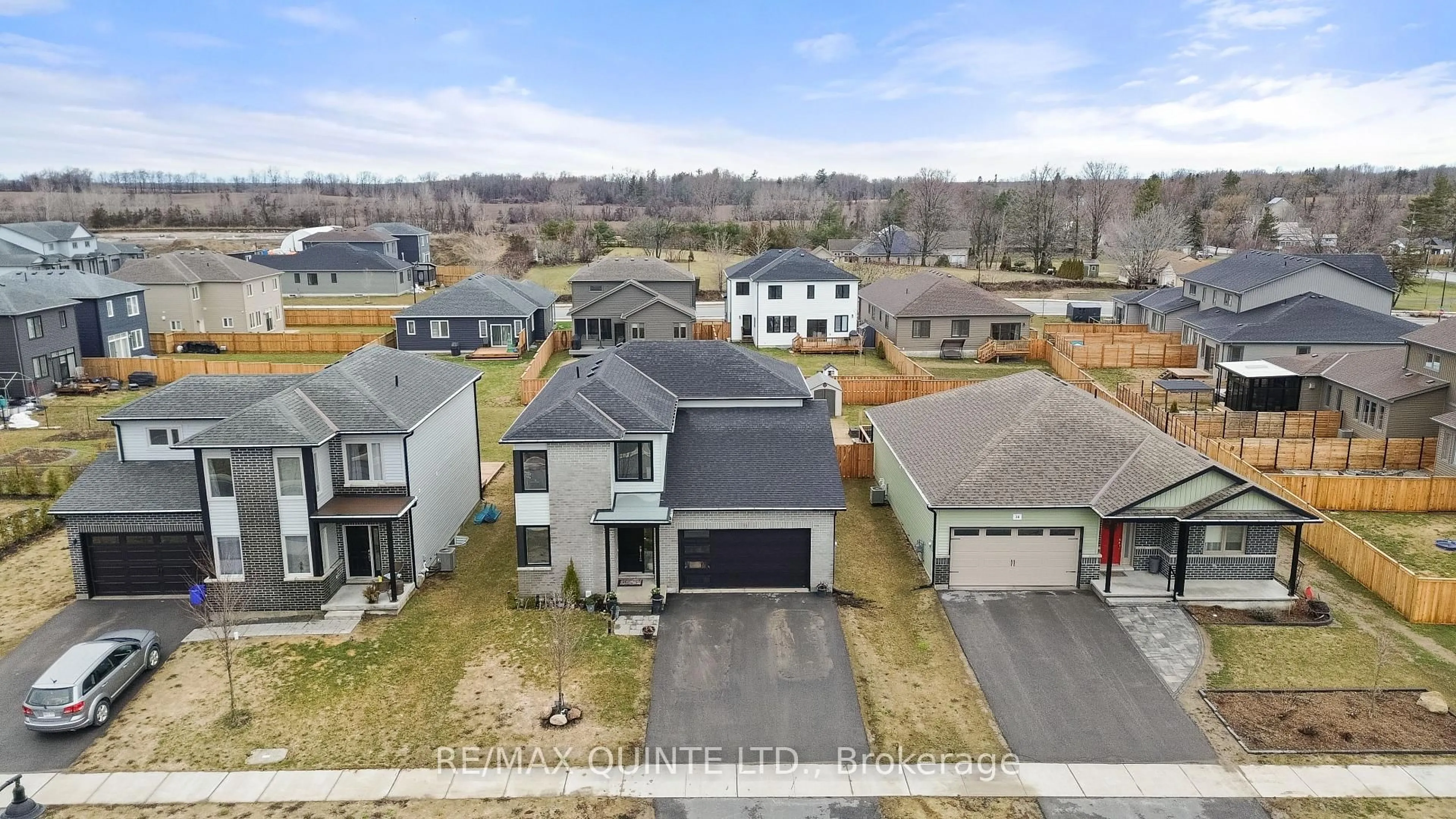 A pic from outside/outdoor area/front of a property/back of a property/a pic from drone, street for 40 Allen St, Prince Edward County Ontario K0K 2T0