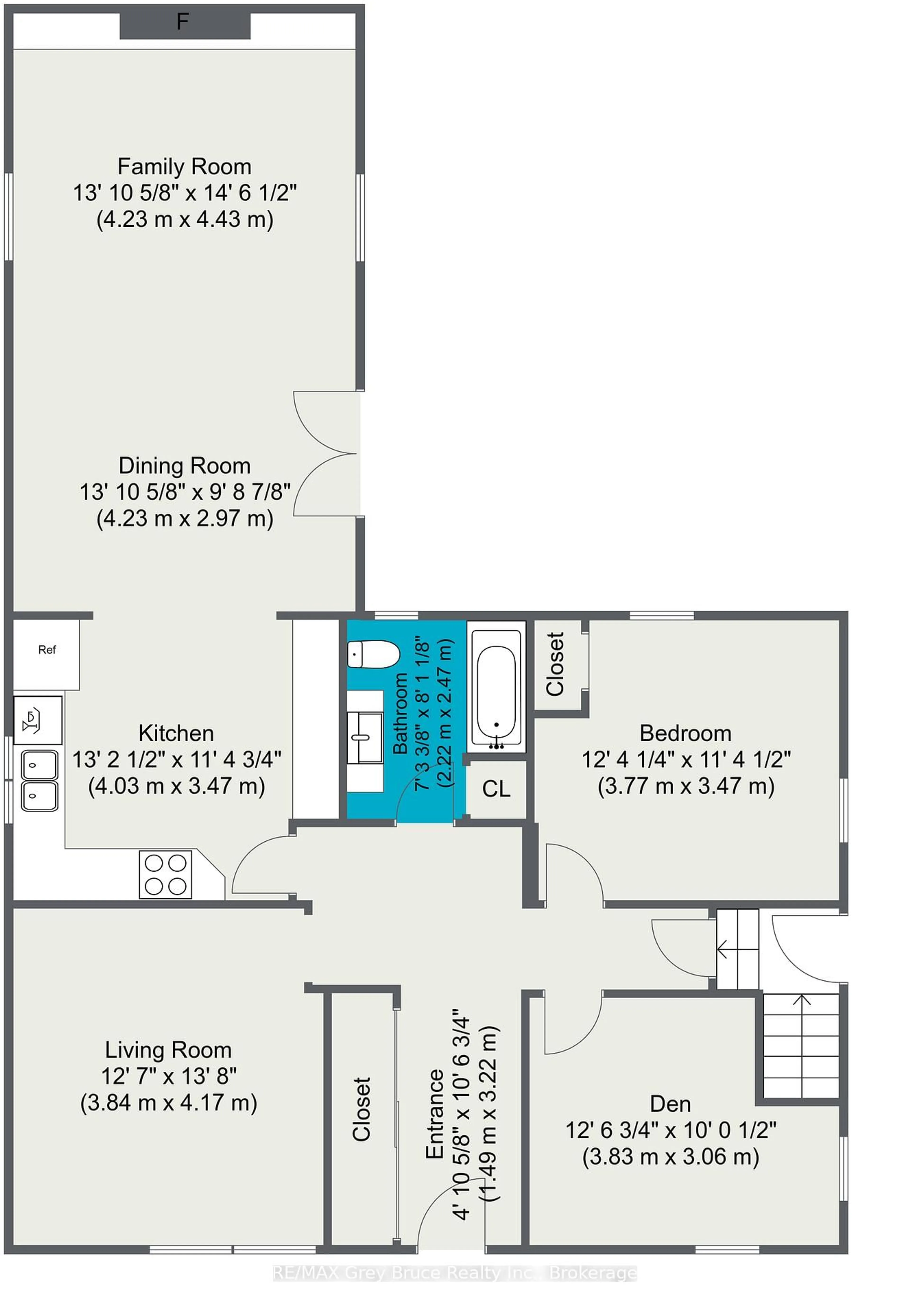 Floor plan for 817 11th St, Owen Sound Ontario N4K 3T4