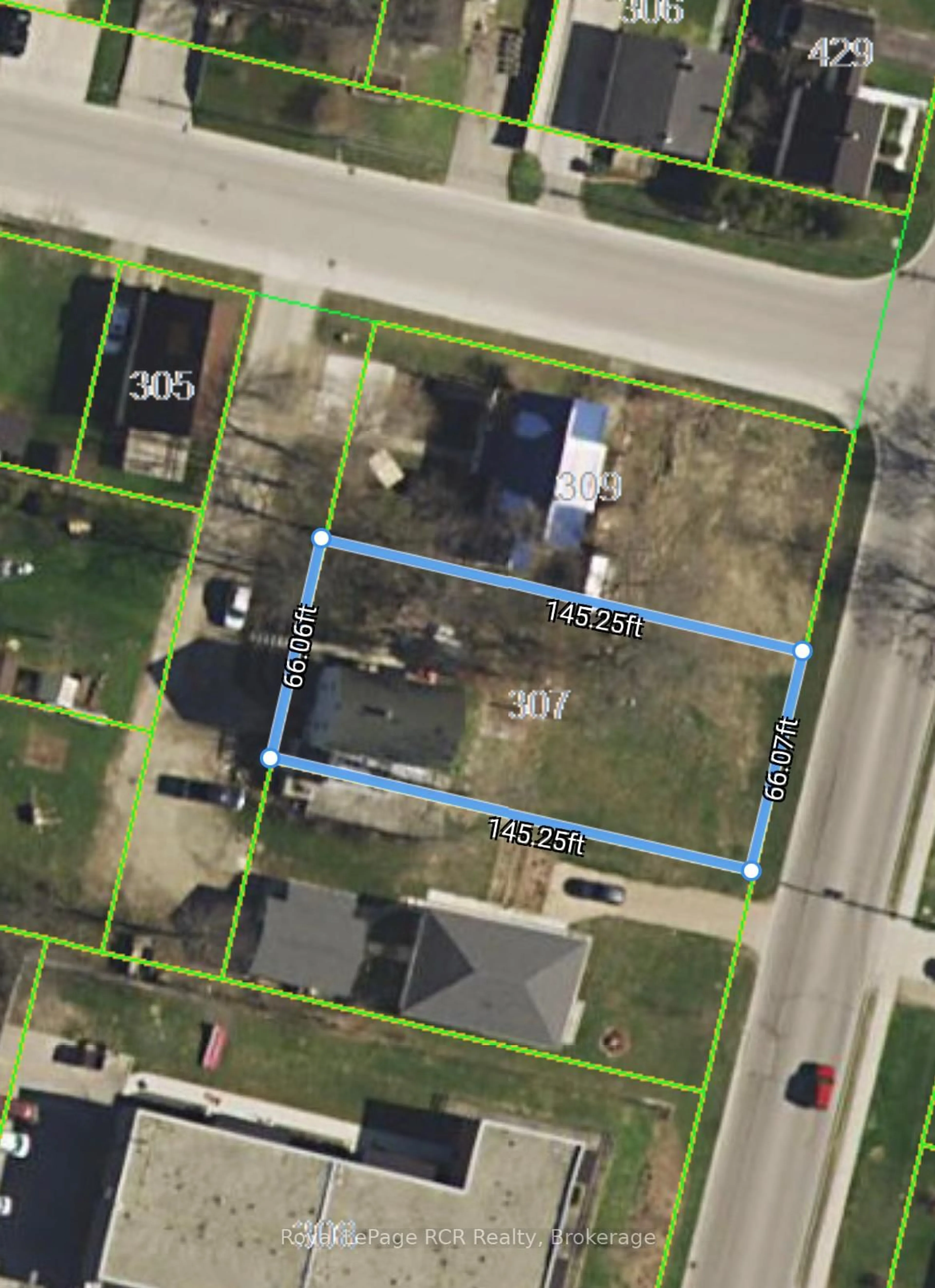 A pic from outside/outdoor area/front of a property/back of a property/a pic from drone, street for 307 Prince (Lane) St, Brockton Ontario N0G 2V0
